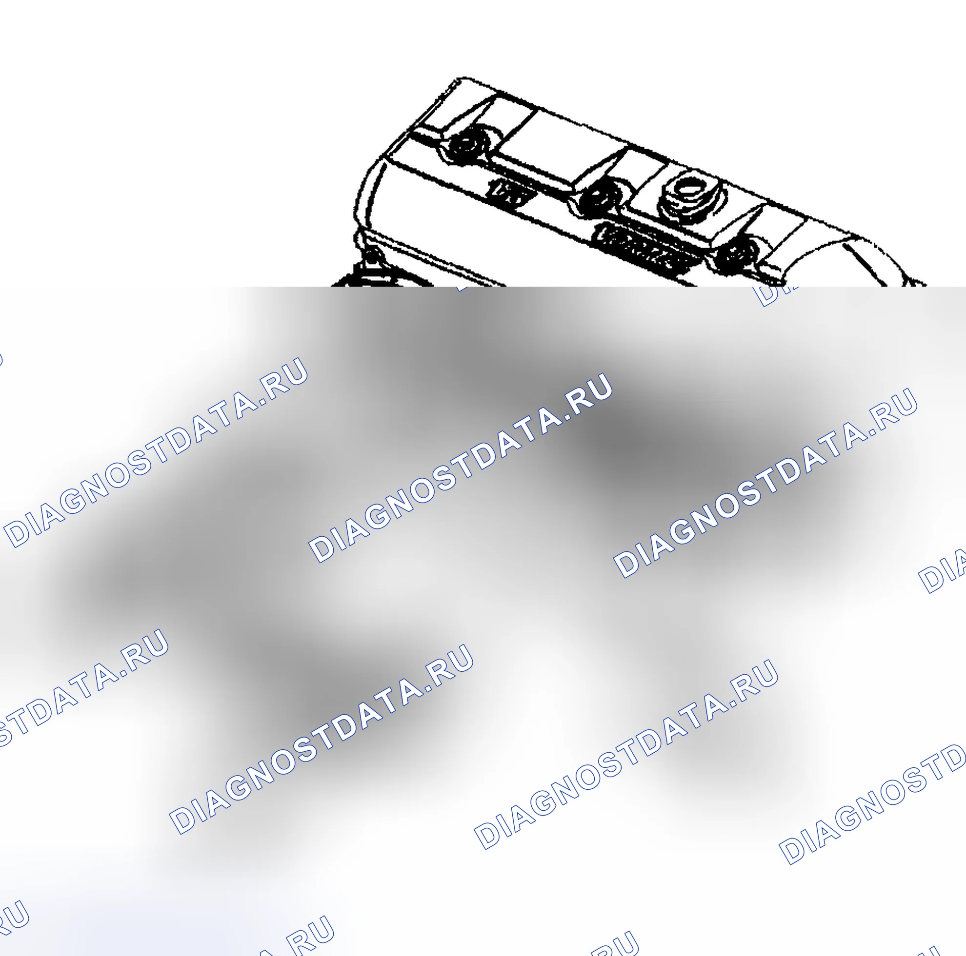 Рис. 214: Демонтаж выпускного коллектора - справа. GMC Sierra 2500 