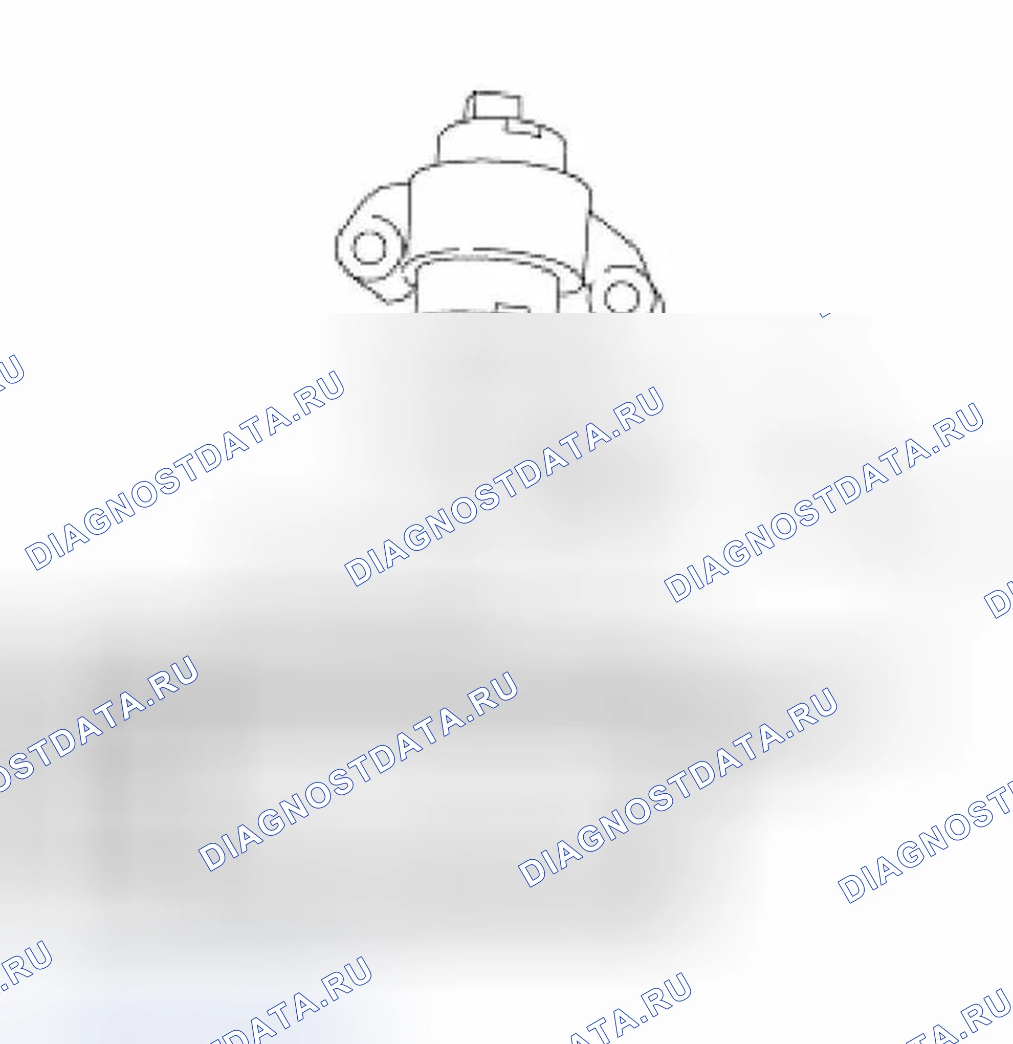 Рис. 33: Вспомогательный водяной насос. Ford Thunderbird XI