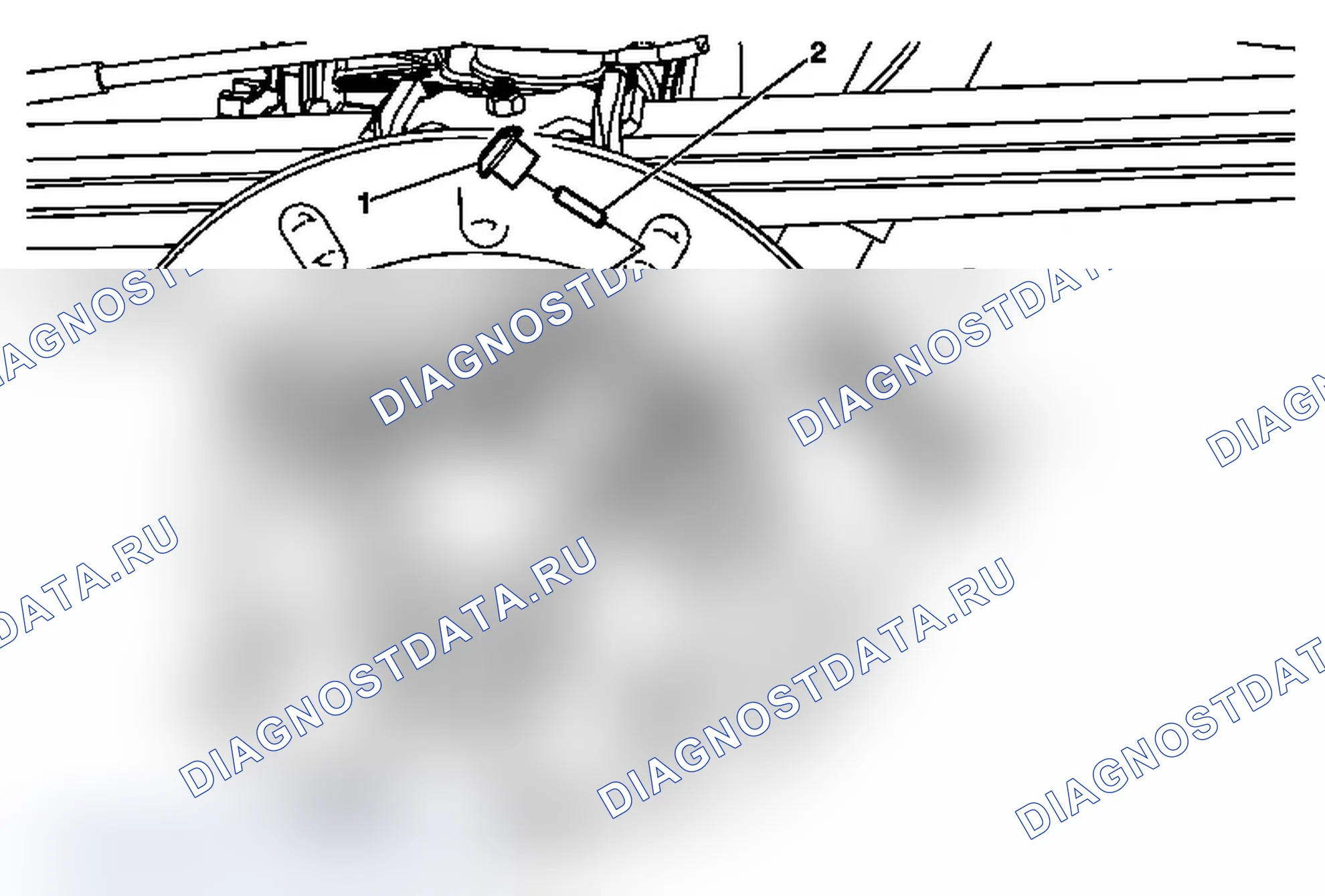 Рис. 5: Замена привода стояночного тормоза (JD9). Chevrolet Silverado 3500 HD 