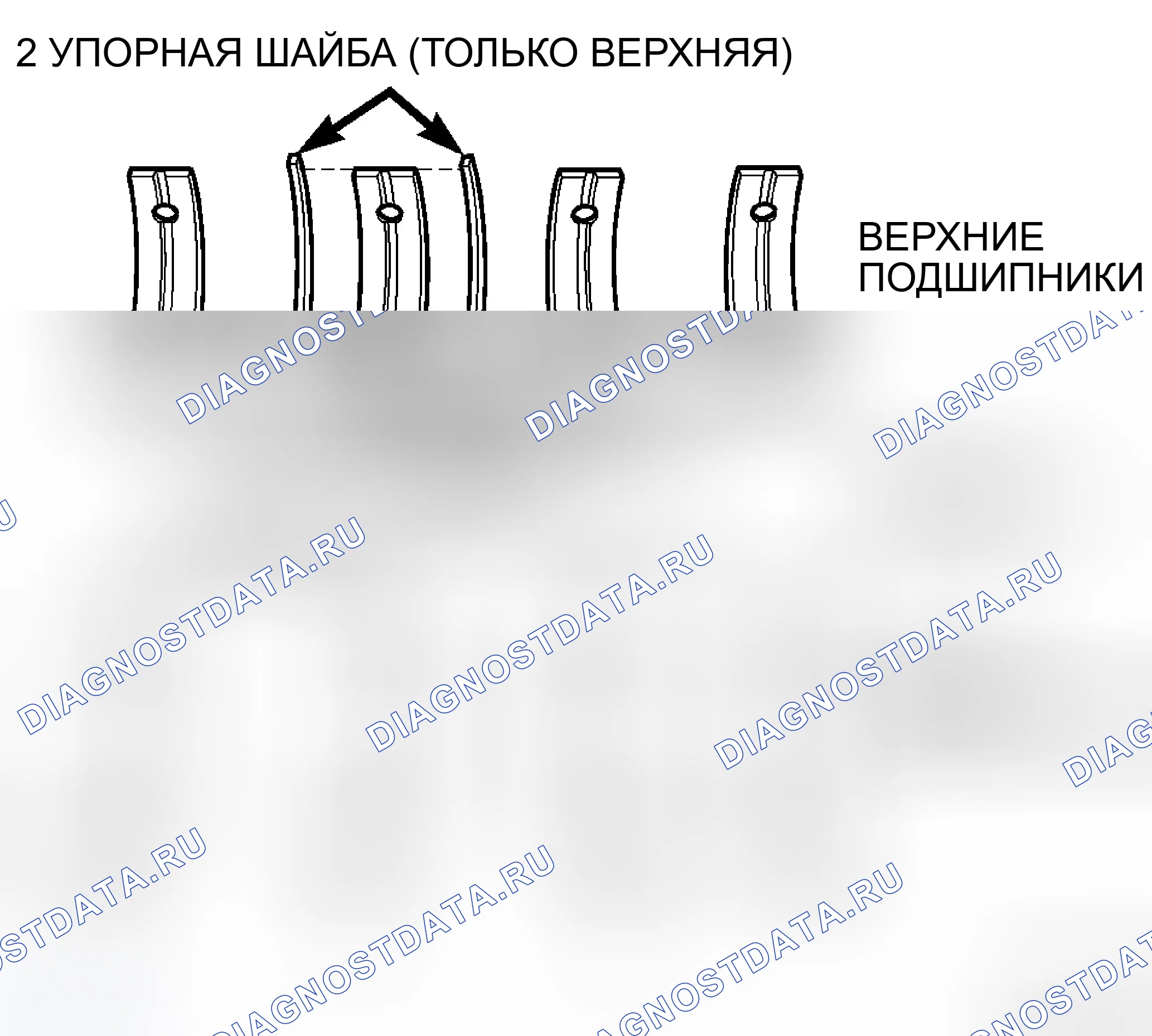 Рис. 104: Коленчатый вал. Dodge Magnum I рестайлинг