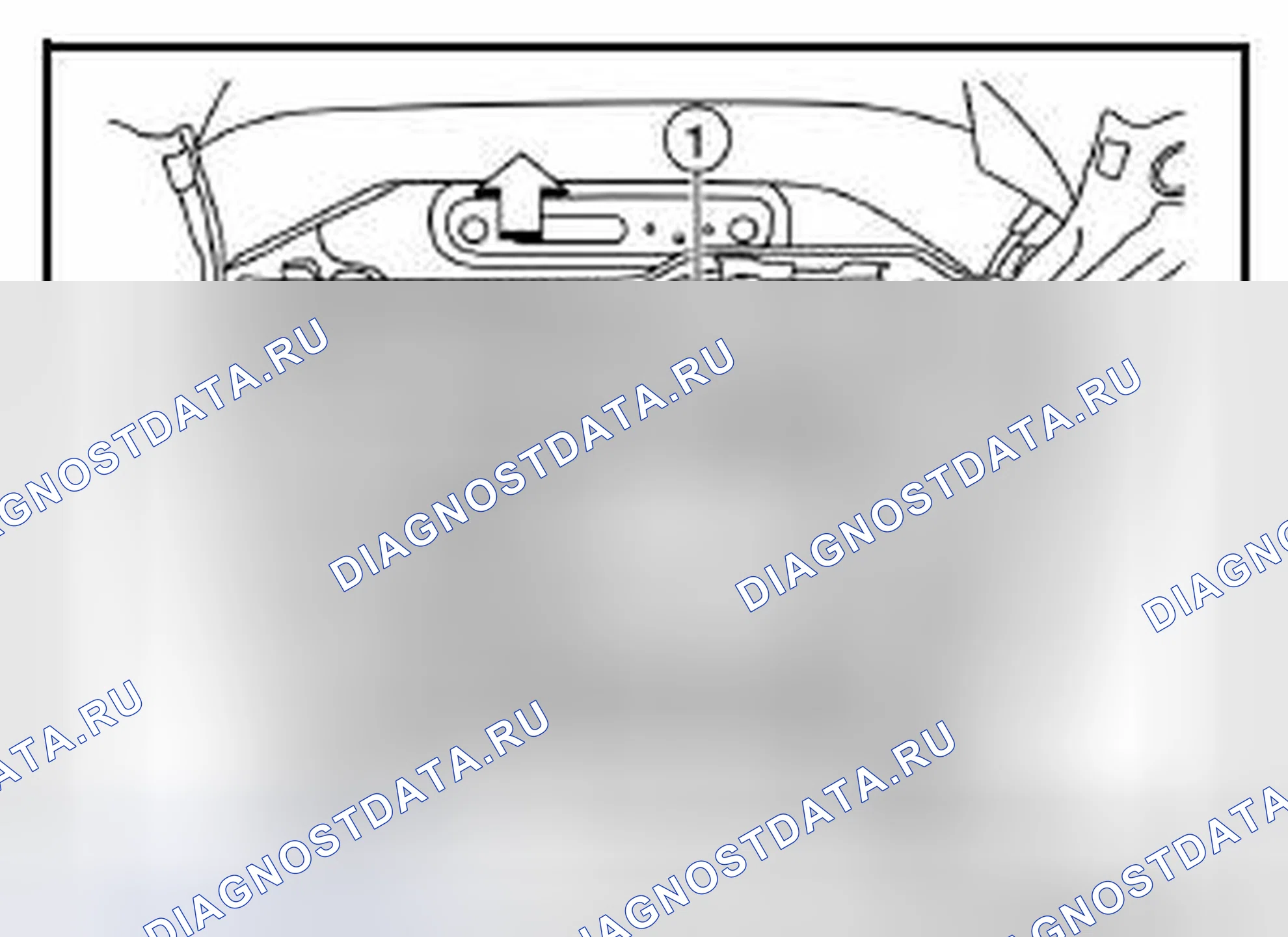 Рис. 325: ДЕМОНТАЖ. Nissan Pathfinder IV рестайлинг