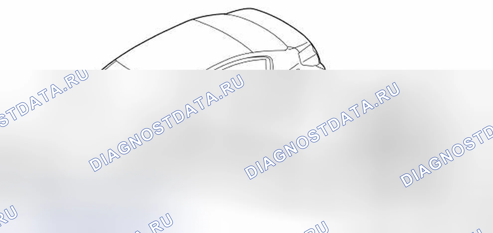 Рис. 34: Определение местоположения компонентов системы управления кузовом. Nissan Altima L32