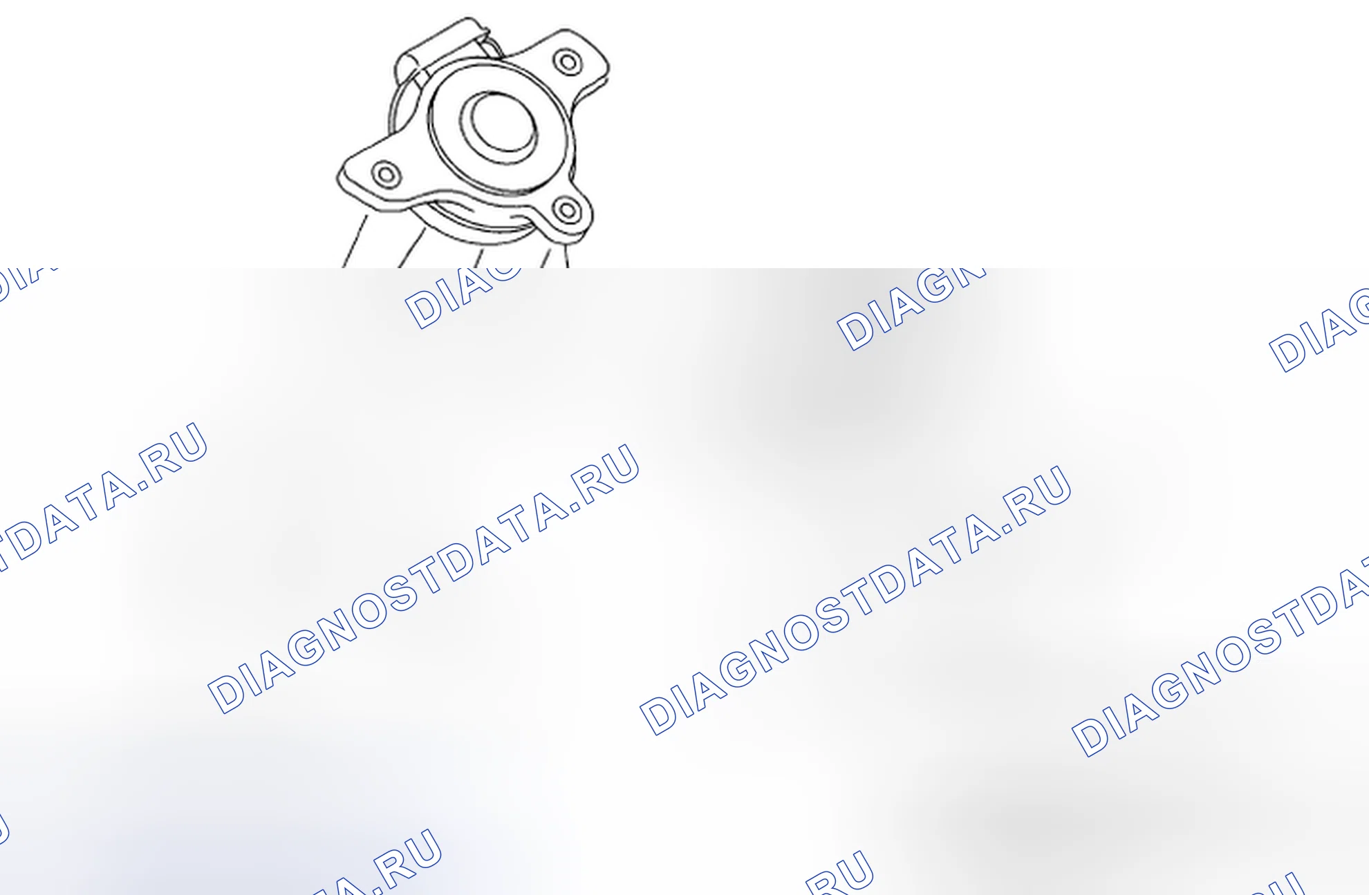 Рис. 494: МОНТАЖ ДВИГАТЕЛЯ. Subaru Outback BP рестайлинг