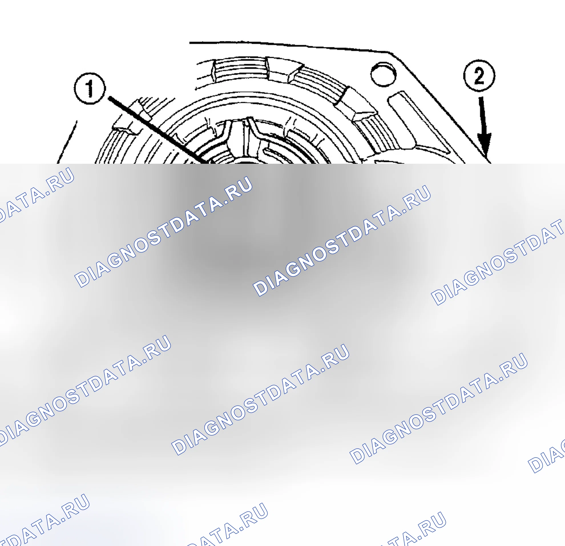 Рис. 228: ДЕМОНТАЖ. Dodge Pickup R1500 