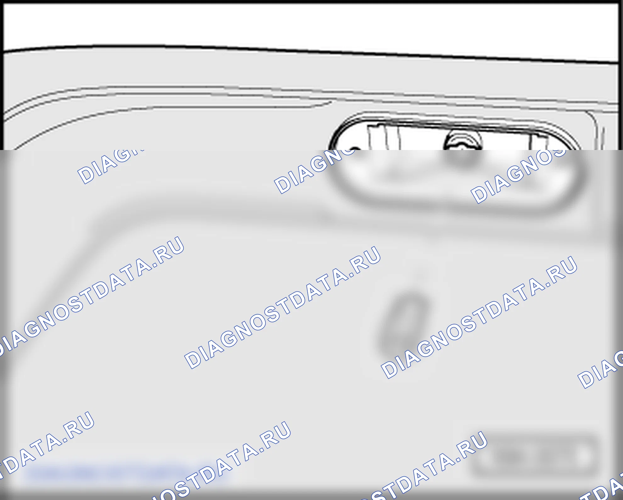 Подсветка номерного знака (X). SEAT Alhambra I