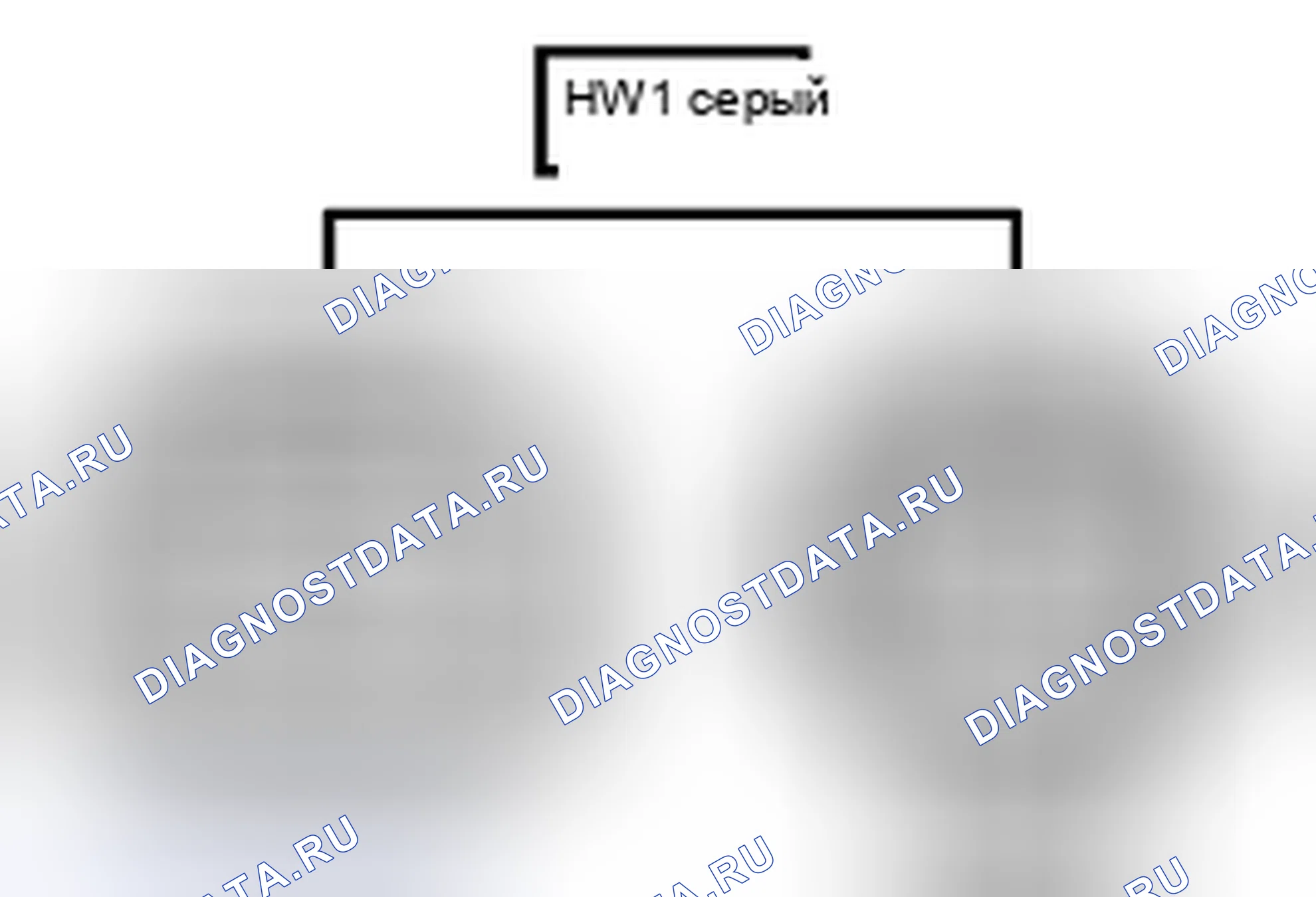 Рис. 688: Вид с торца линейного соединителя (HW1). Toyota Camry XV40