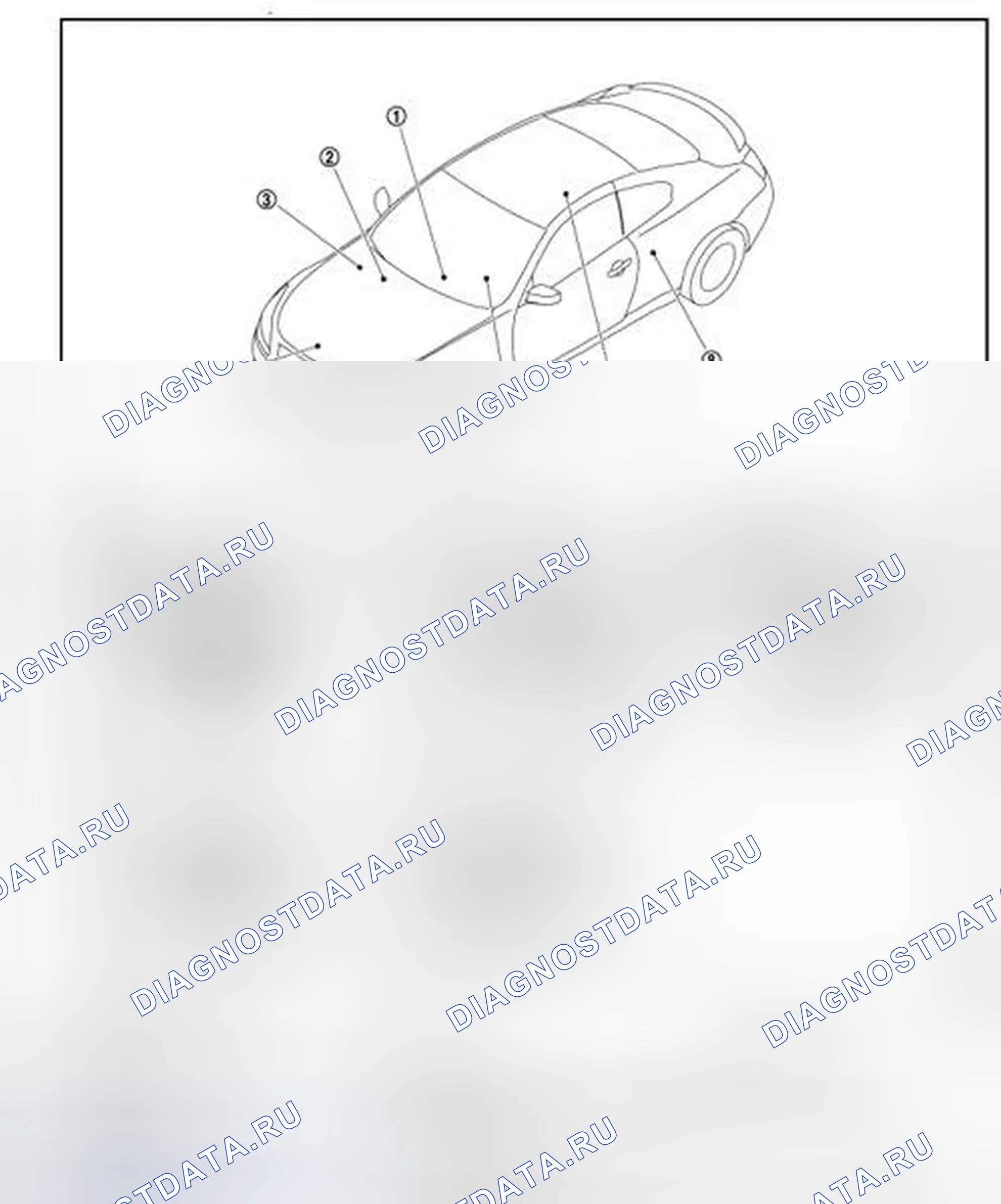 Рис. 248: ТАХОМЕТР: Расположение компонентов. Infiniti G37 IV рестайлинг