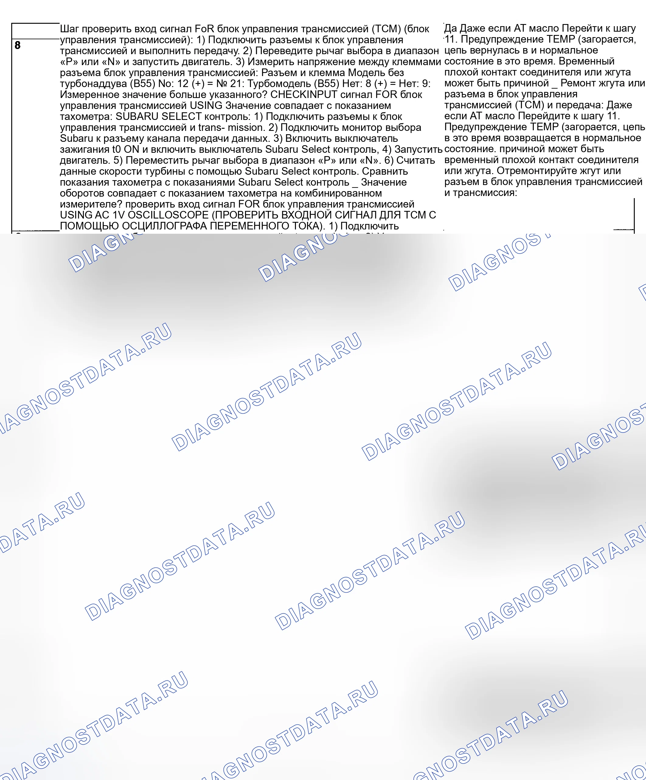 Рис. 624. Subaru Impreza GD/GC/GG рестайлинг