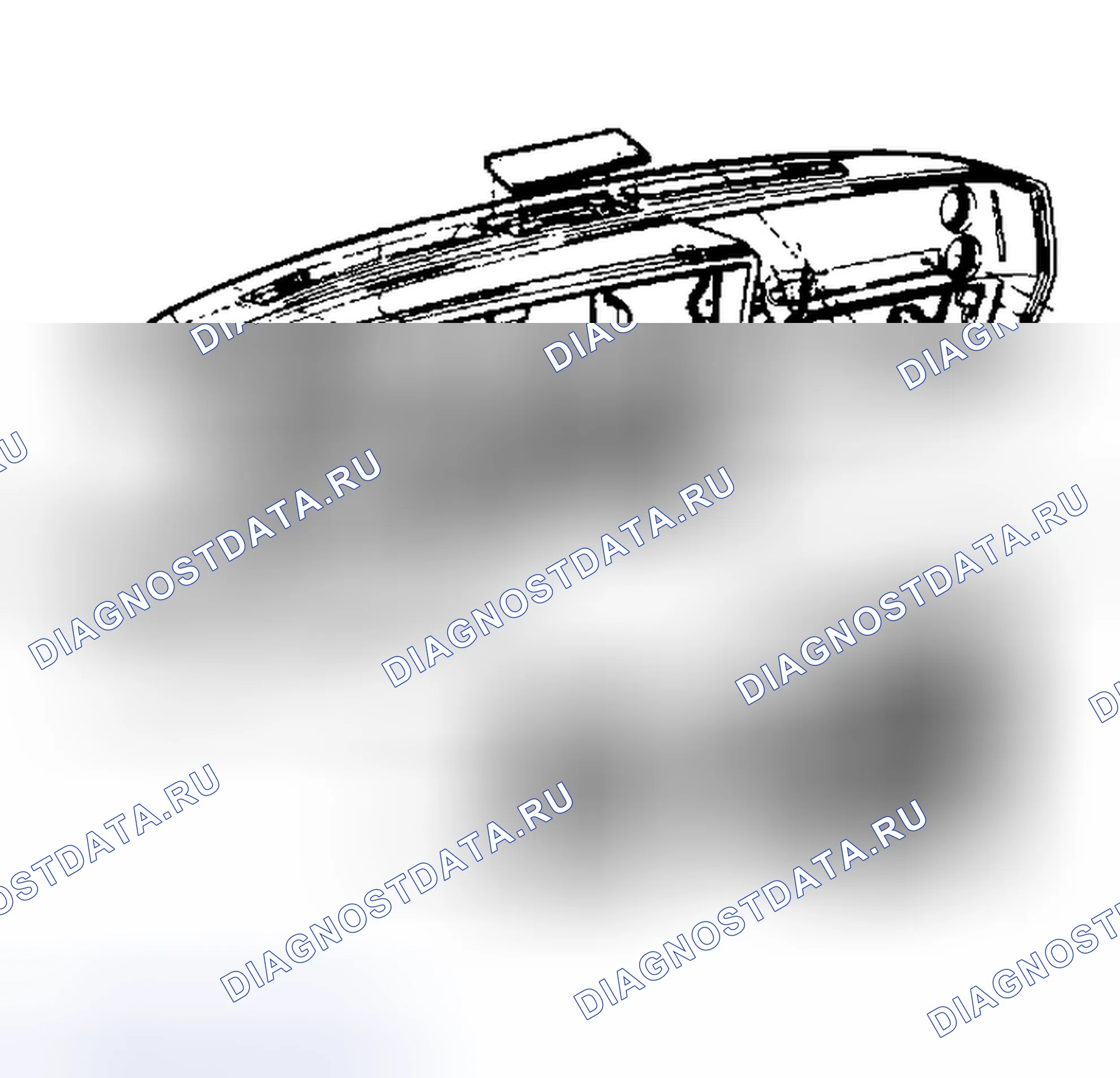 Рис. 3: Приборная панель Bonneville и Grand Prix. Pontiac Sunbird II