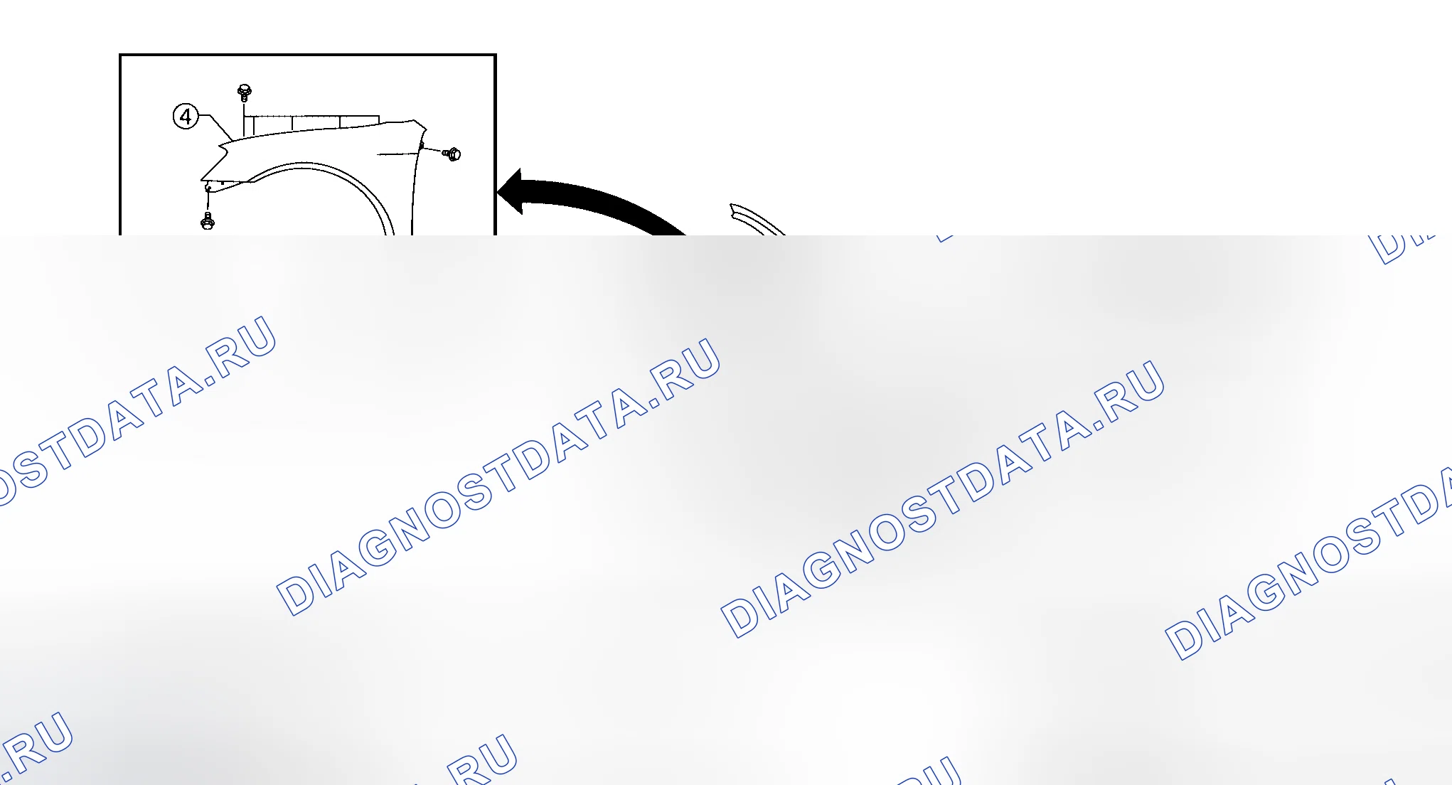 Рис. 4: Демонтаж и монтаж. Honda Mobilio Spike I