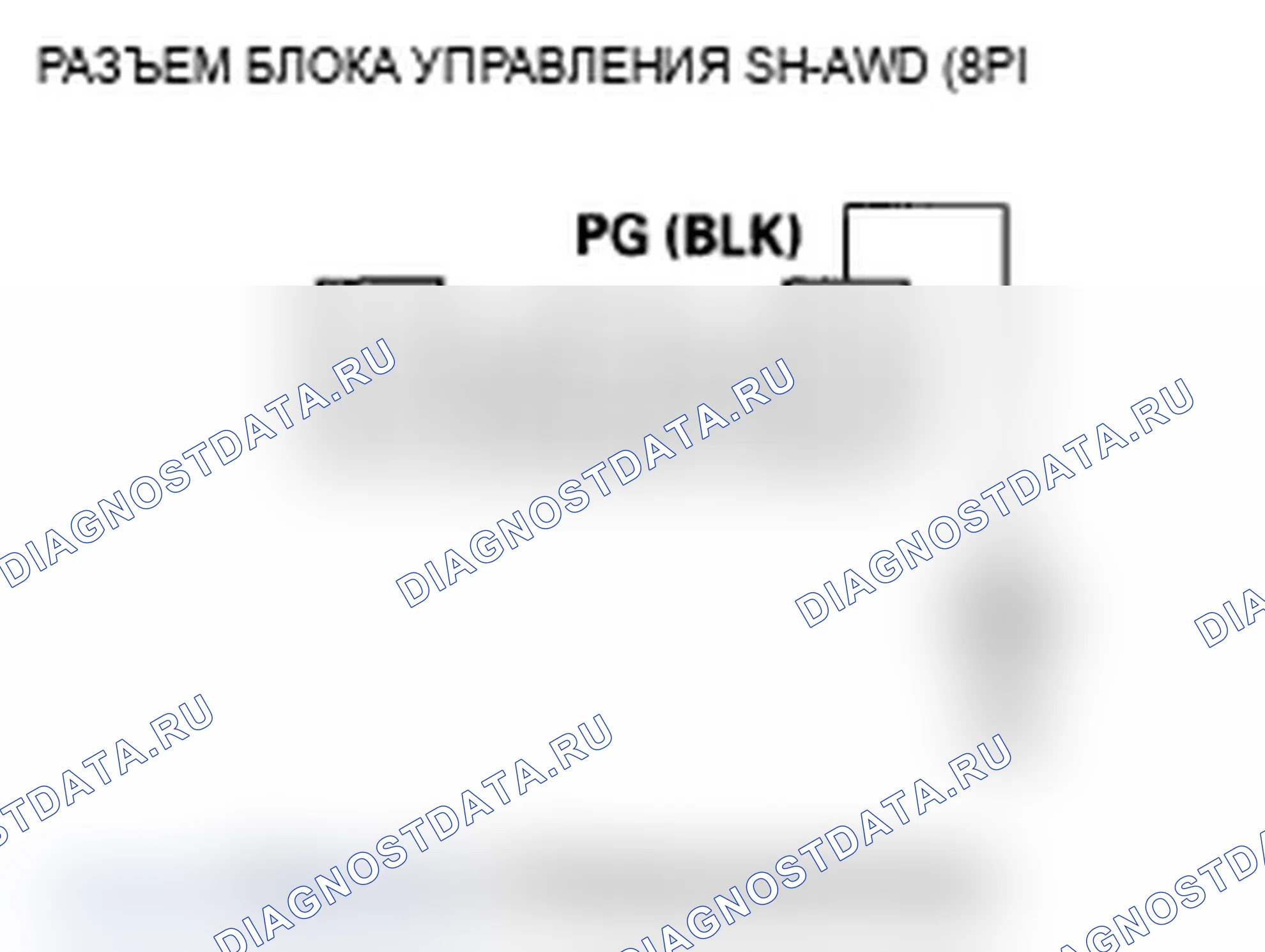 Рис. 64: расшифровка кода ошибки 56-3: Неисправность тока электромагнитной катушки правого сцепления. Acura RDX I