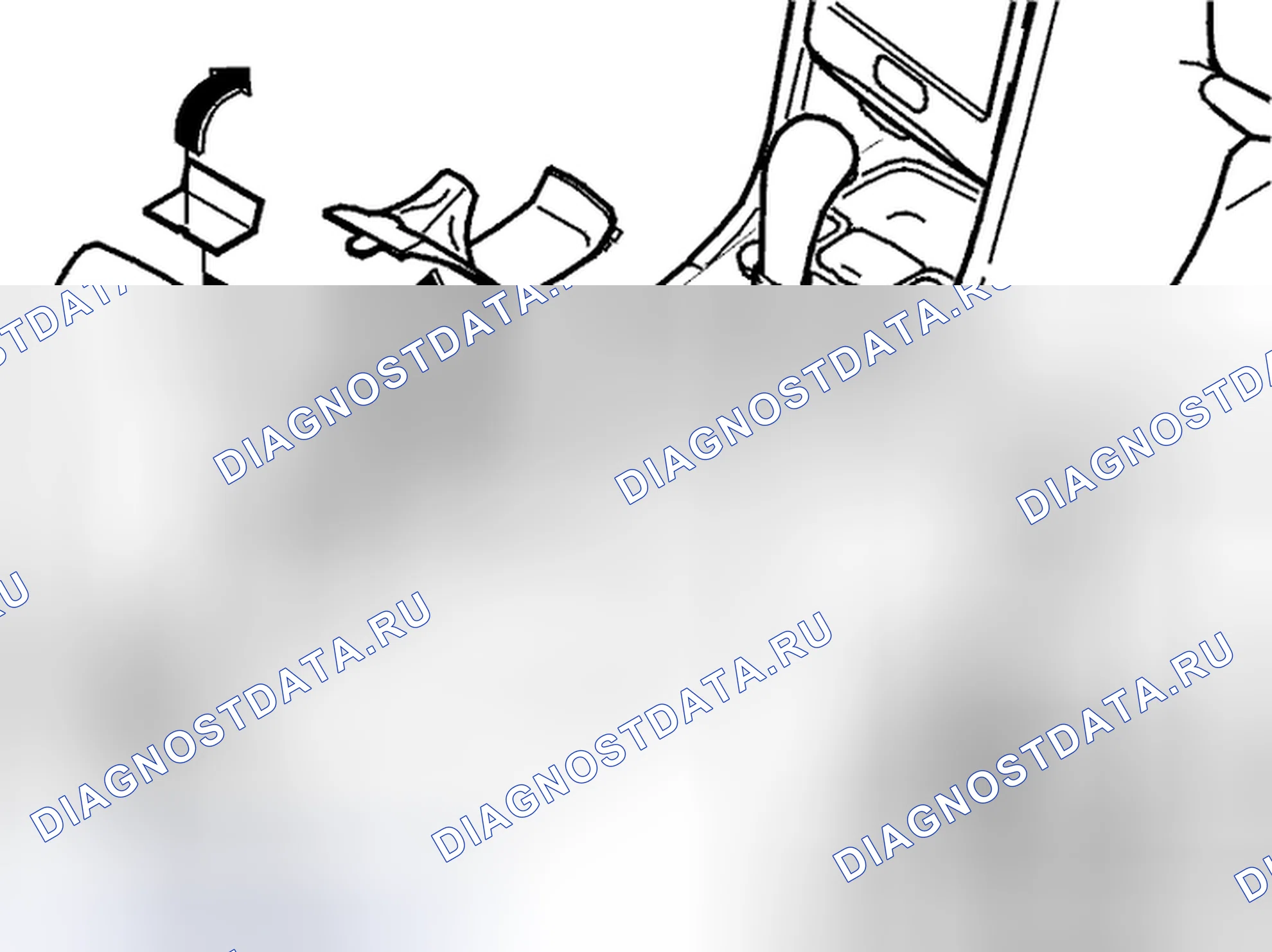 Рис. 964: Панели и крышка. Volvo C70 I