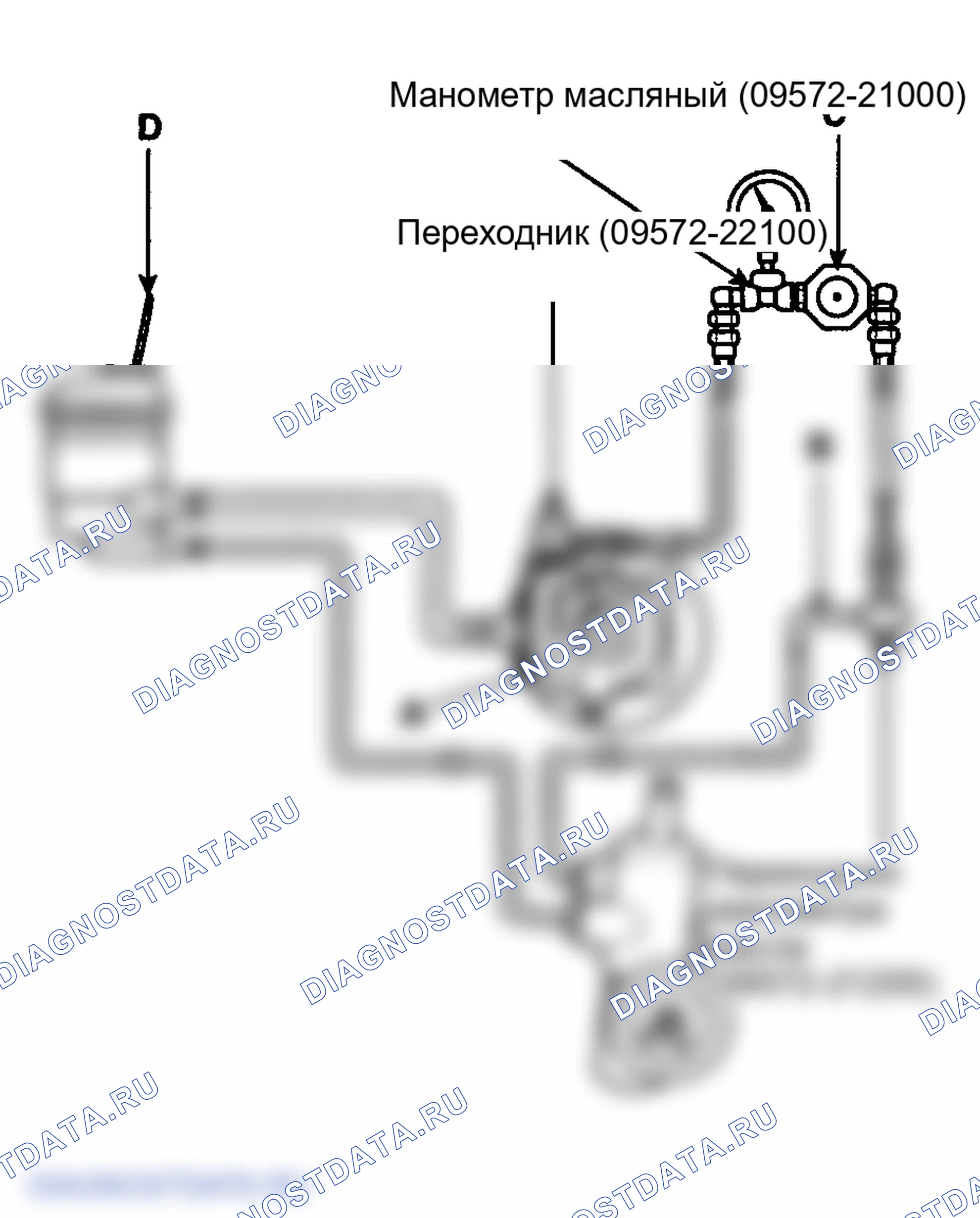 Рис. 13: ОПРЕССОВКА МАСЛЯНОГО НАСОСА. Hyundai Elantra III рестайлинг