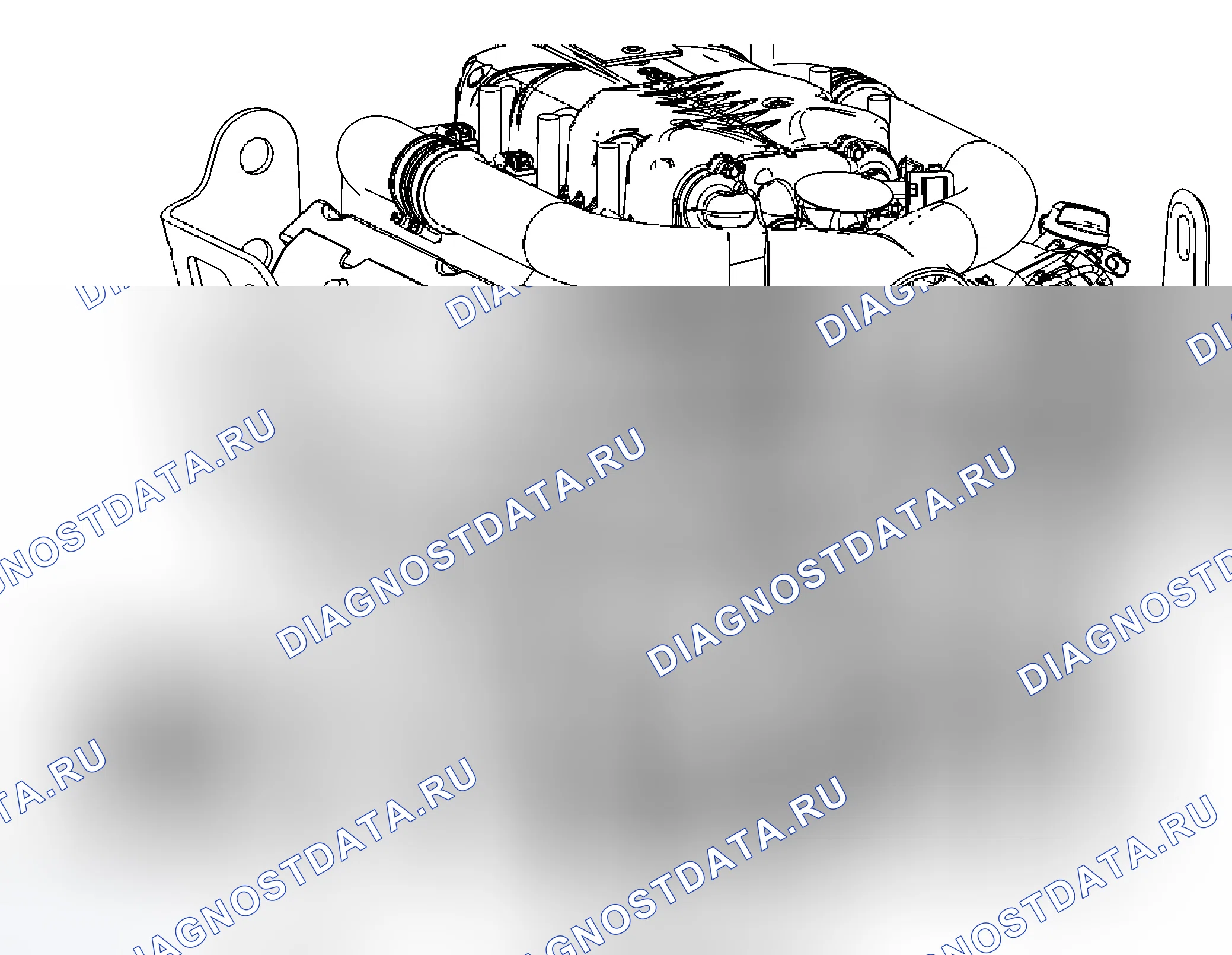 Рис. 3: Замена шкива насоса усилителя рулевого управления (RPO LC3). Cadillac XLR I