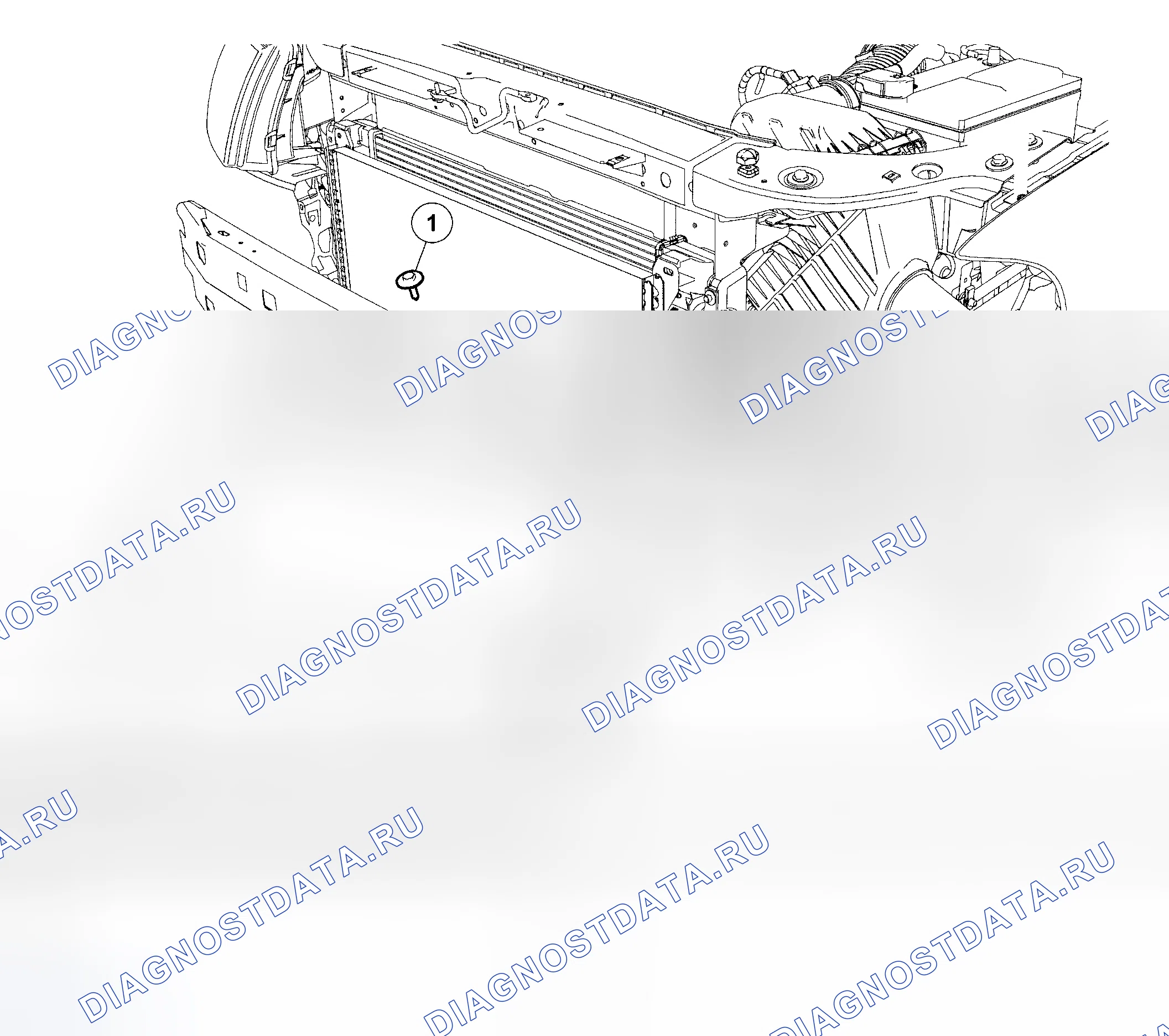 Рис. 43: Фара в сборе - Freestyle. Ford Five Hundred I