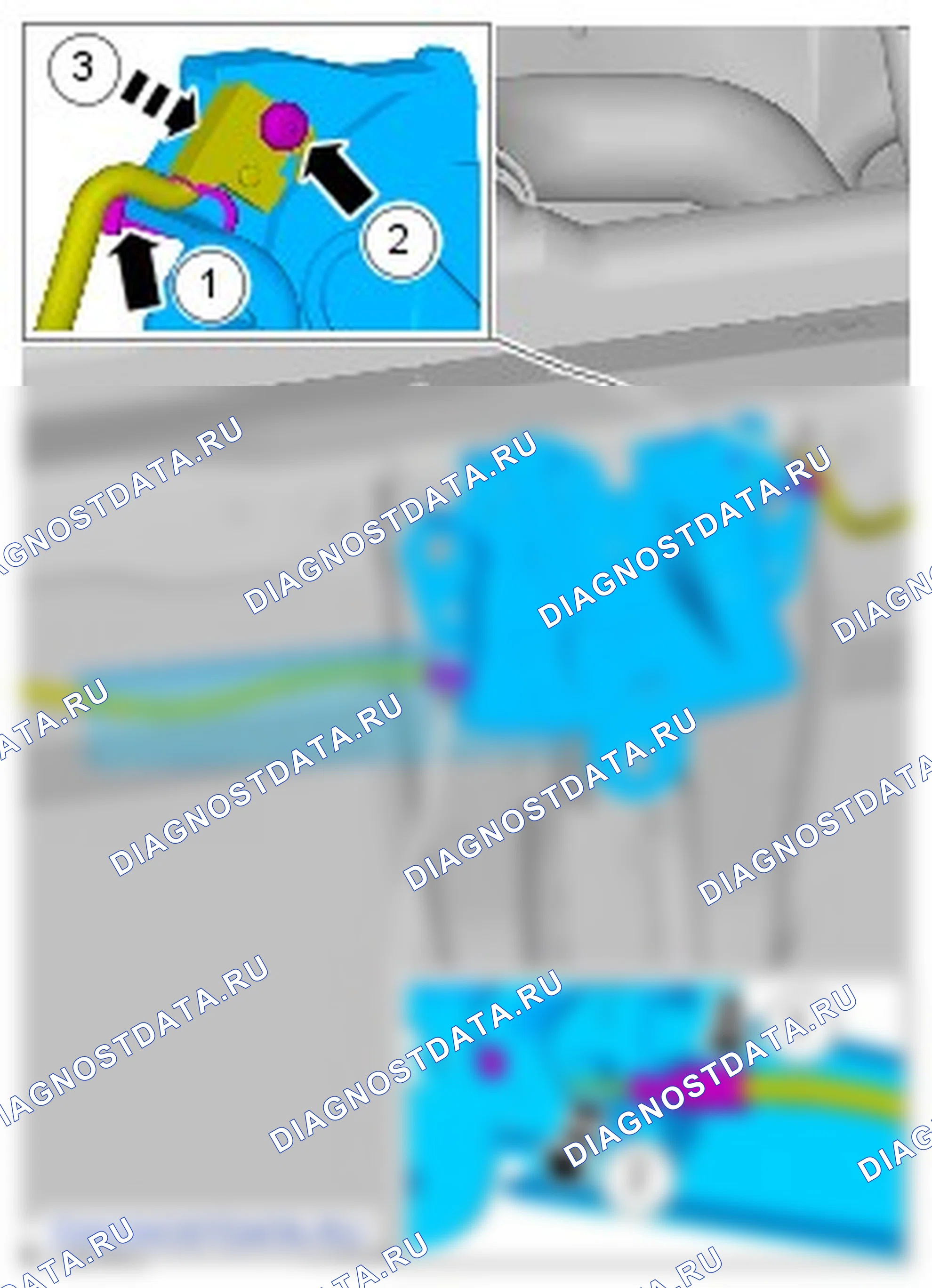 Как снять и установить защёлку капота. Ford Ranger T6