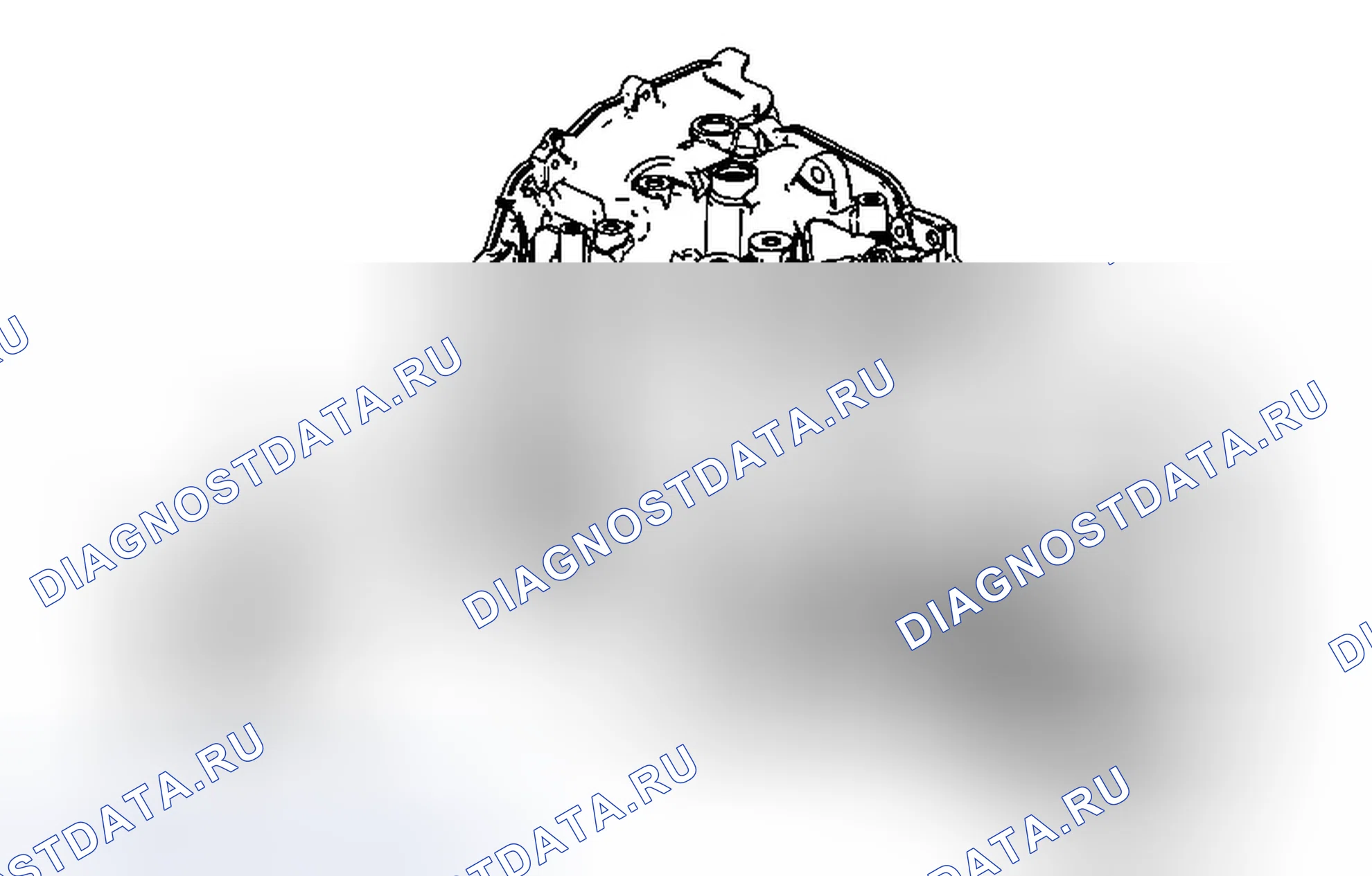 Рис. 69: Комплект уплотнения A/Trans (Gen 1 и 2) 24251028. Chevrolet Captiva I рестайлинг 2
