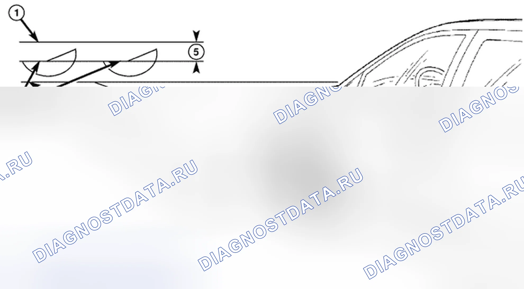 Рис. 5: ЮСТИРОВОЧНЫЙ ЭКРАН CHRYSLER (HID). Chrysler Town & Country V