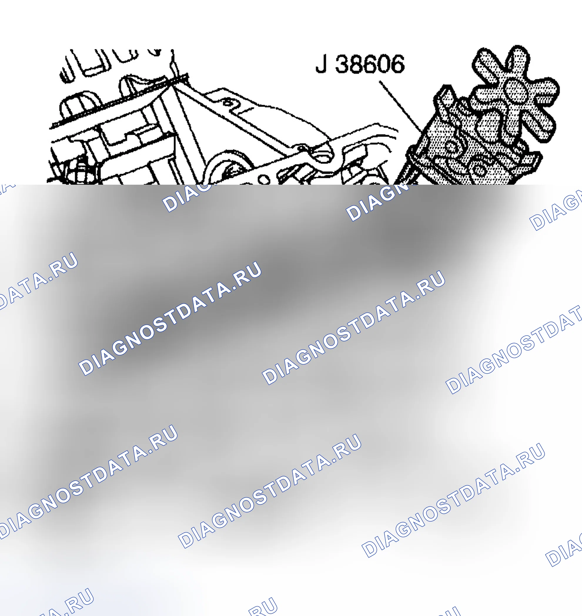 Рис. 655: Головка цилиндра - разборка. Chevrolet Impala VIII