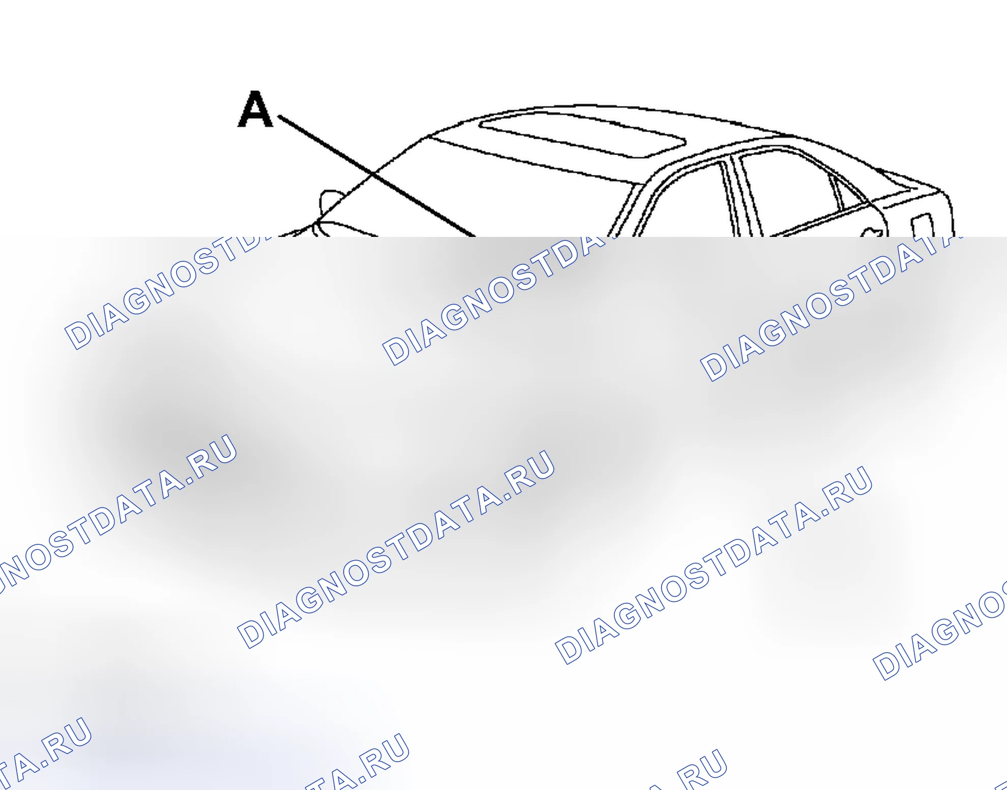 Рис. 3: ИДЕНТИФИКАЦИЯ ТРАНСПОРТНОГО СРЕДСТВА И СЕРИЙНЫЕ НОМЕРА. Toyota Camry XV30