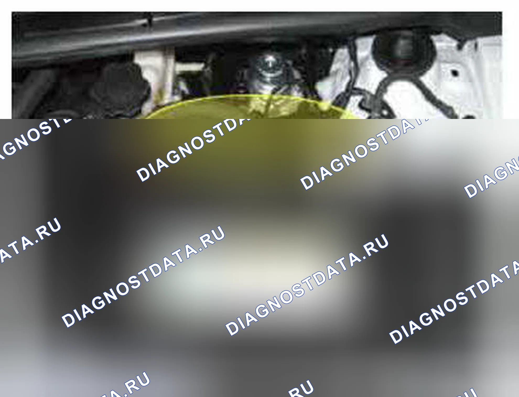 Рис. 61: Расположение компонентов. Hyundai Accent IV
