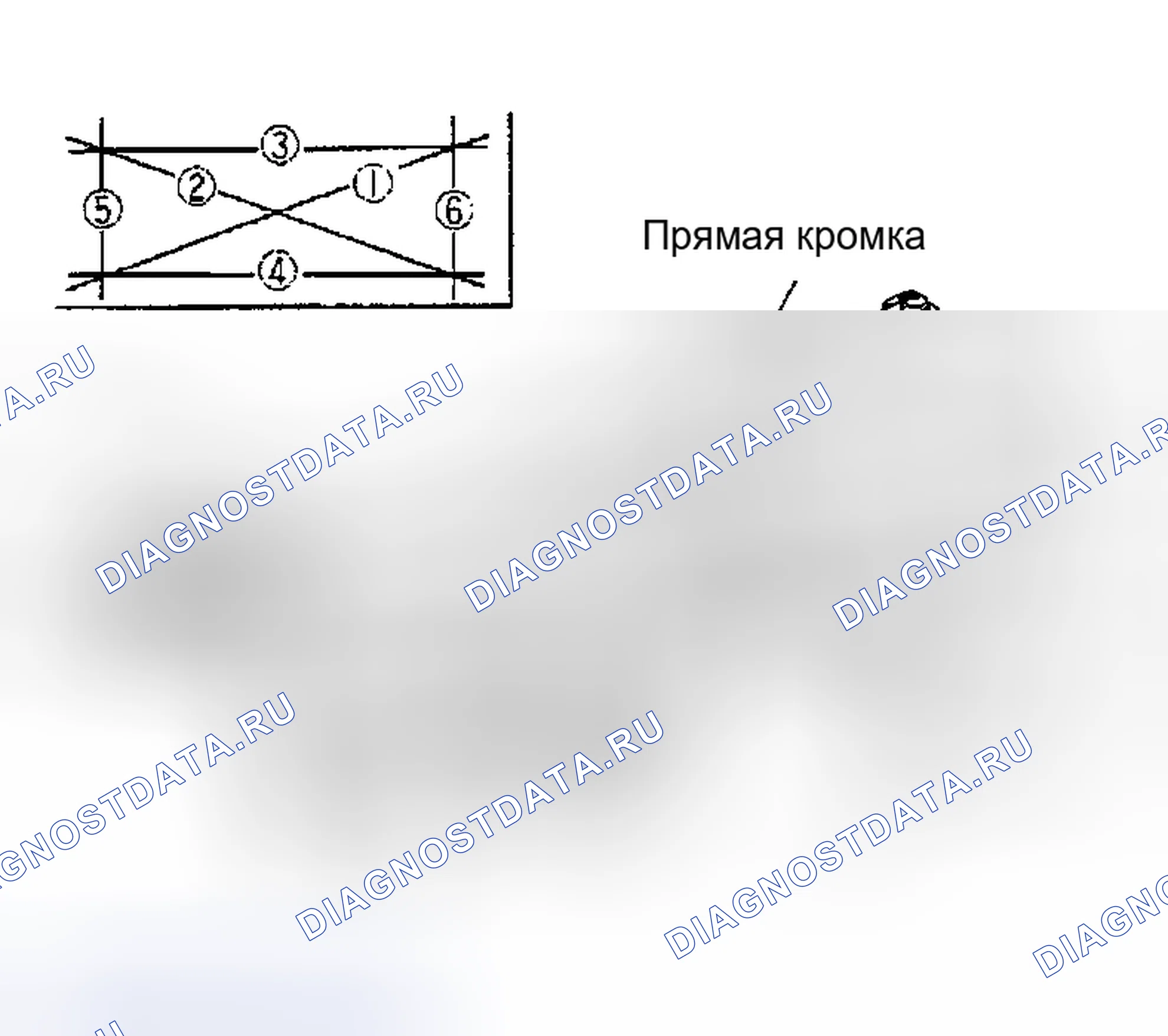 Рис. 239: ИСКАЖЕНИЕ БЛОКА ЦИЛИНДРОВ. Nissan Sentra B15