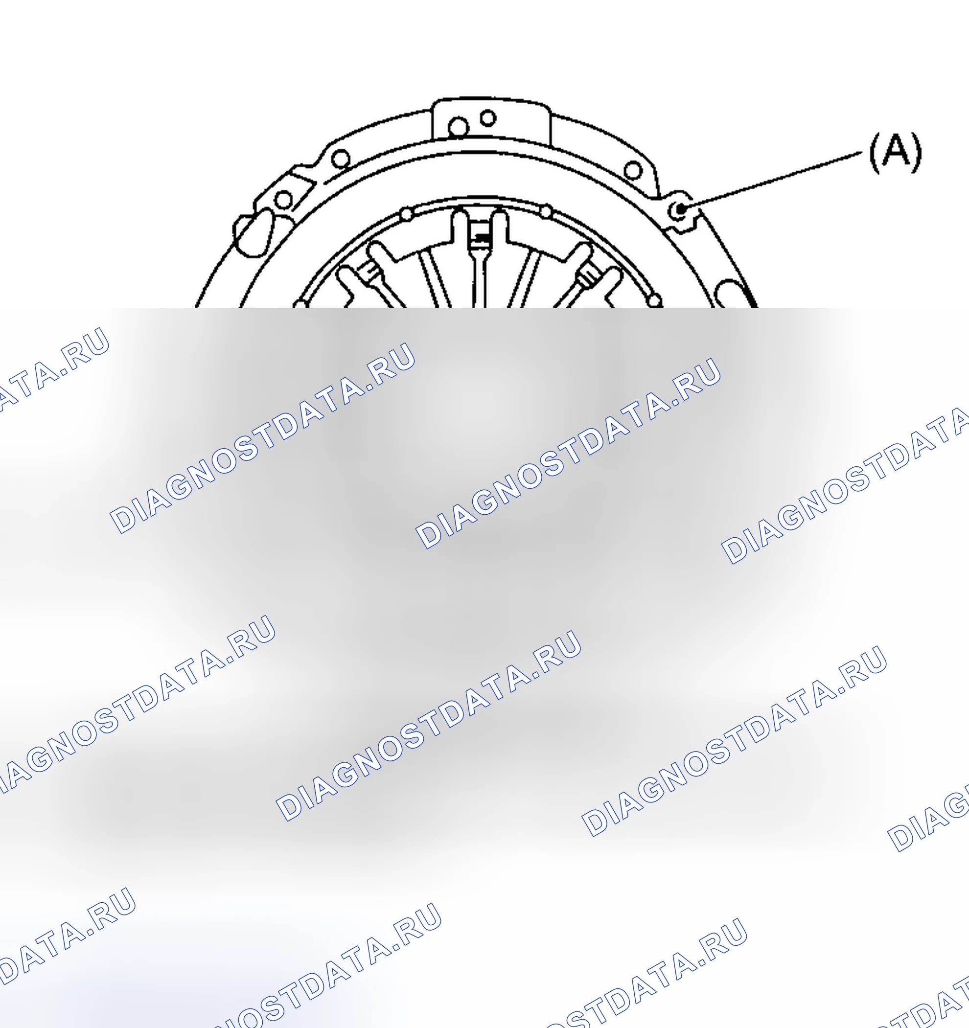Рис. 67: КРЫШКА СЦЕПЛЕНИЯ. Subaru Impreza WRX GD/GG рестайлинг
