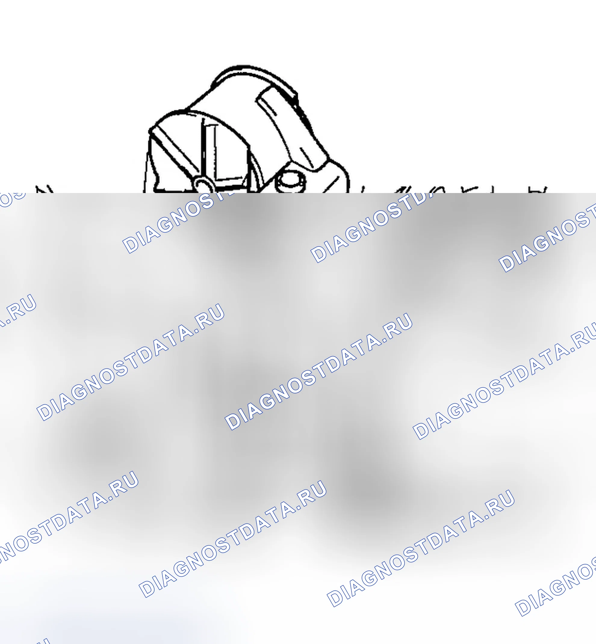 Рис. 164: МОНТАЖ ДВИГАТЕЛЯ. Hyundai Accent II