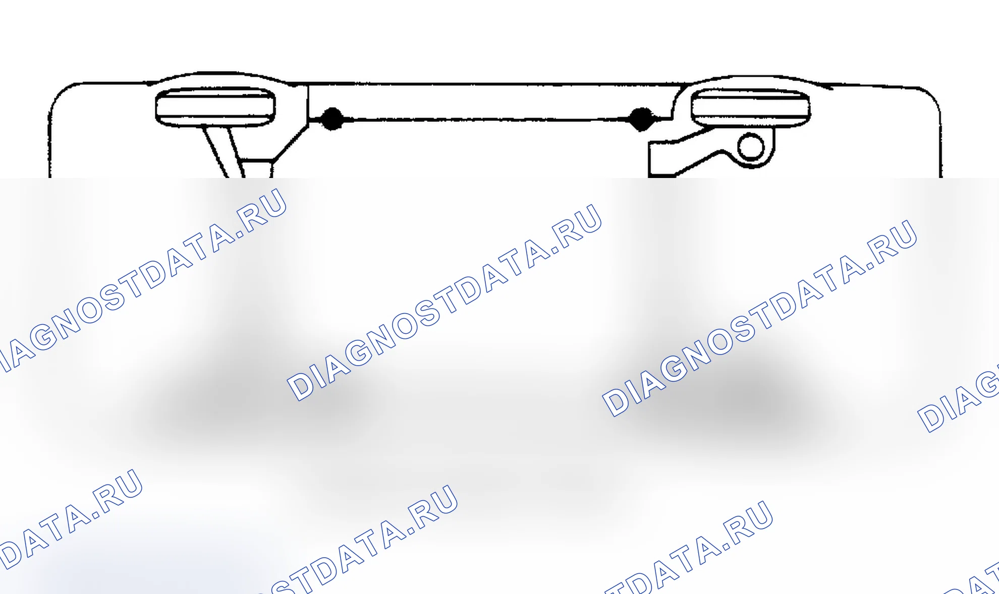 Рис. 8: Такелажные узлы (Cordia и Tredia). Mitsubishi Mirage II