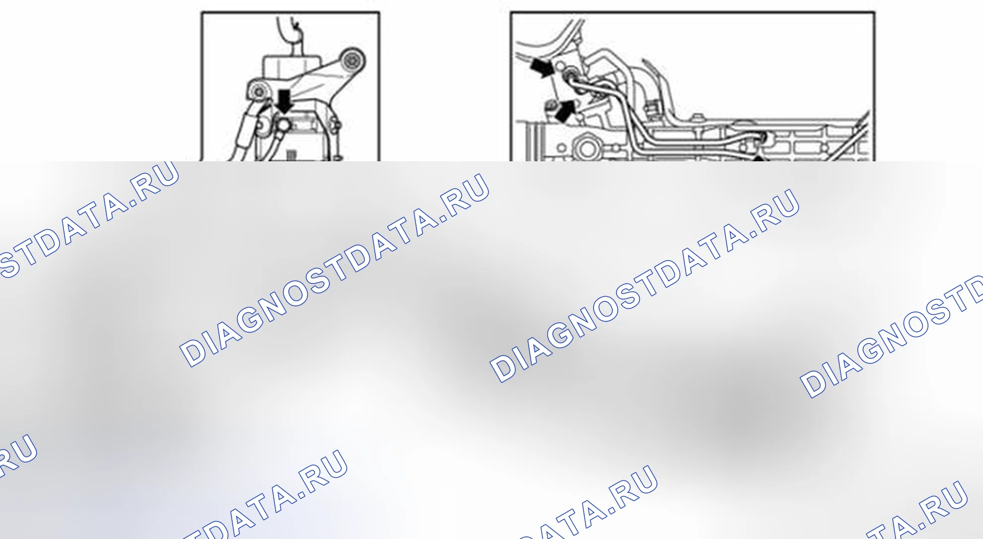 Рис. 4: Проверка утечки жидкости. Honda Civic IX рестайлинг