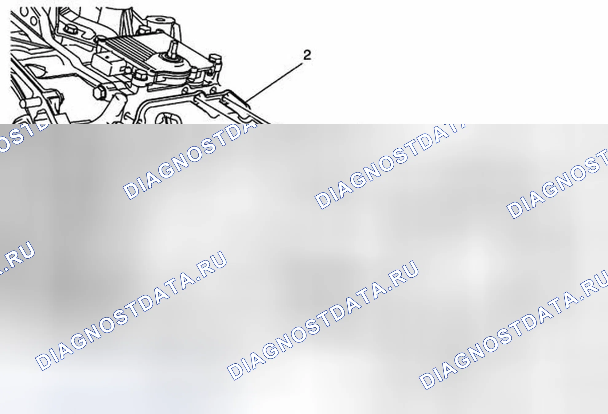 Рис. 30: Замена крышки корпуса регулирующего клапана. Cadillac SRX II