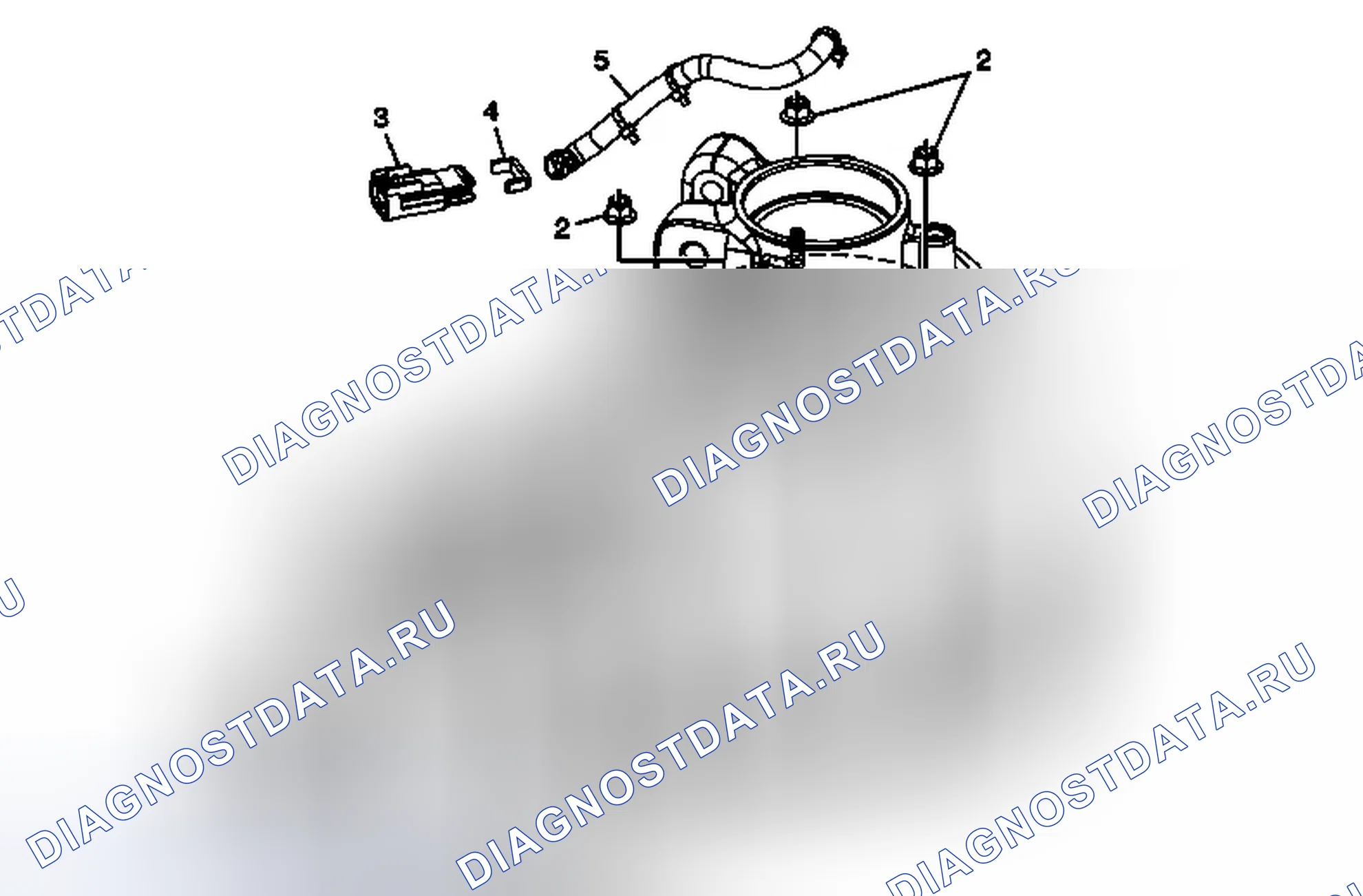 Рис. 22: Установка катушки. Cadillac CTS II