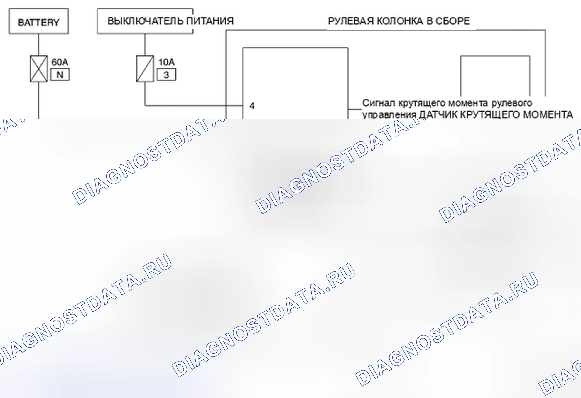 Рис. 11: СИСТЕМА EPS: принципиальная схема. Nissan Leaf I