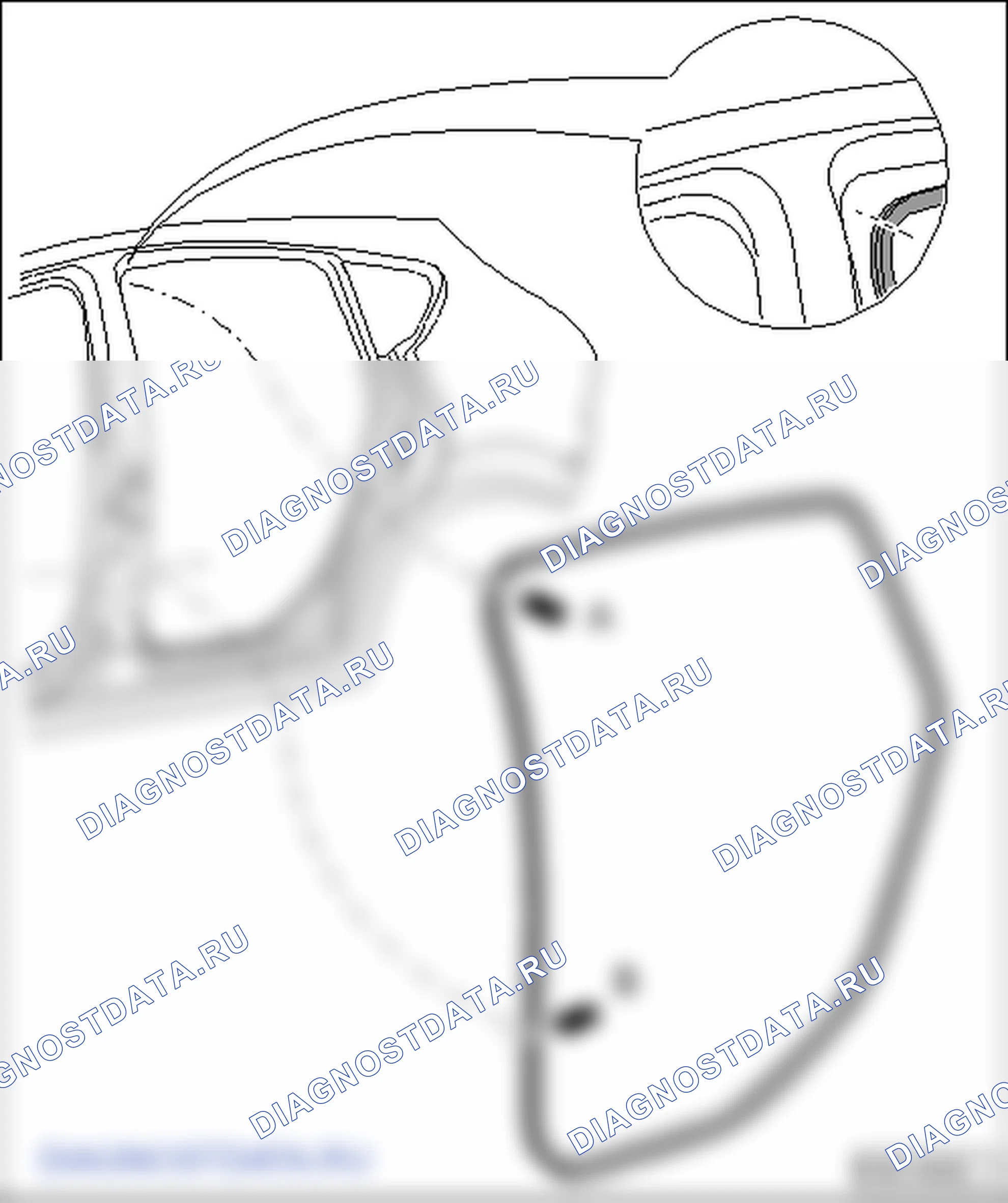 Задние двери (Кузов, наружные арматурные работы). SEAT Leon Ii