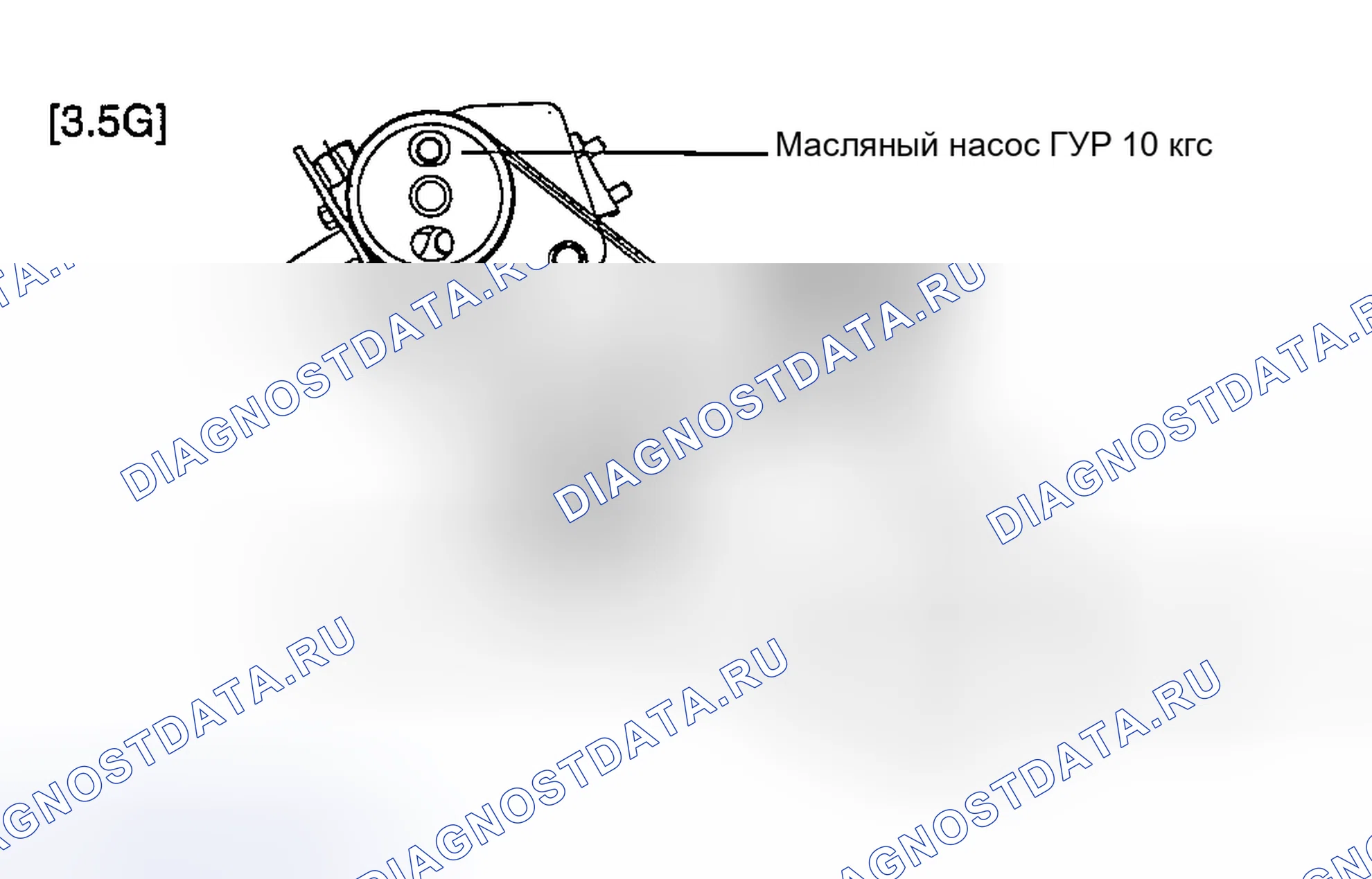 Рис. 17: ПРОВЕРКА НАТЯЖЕНИЯ РЕМНЯ УСИЛИТЕЛЯ РУЛЕВОГО УПРАВЛЕНИЯ. Geely Tugella I рестайлинг