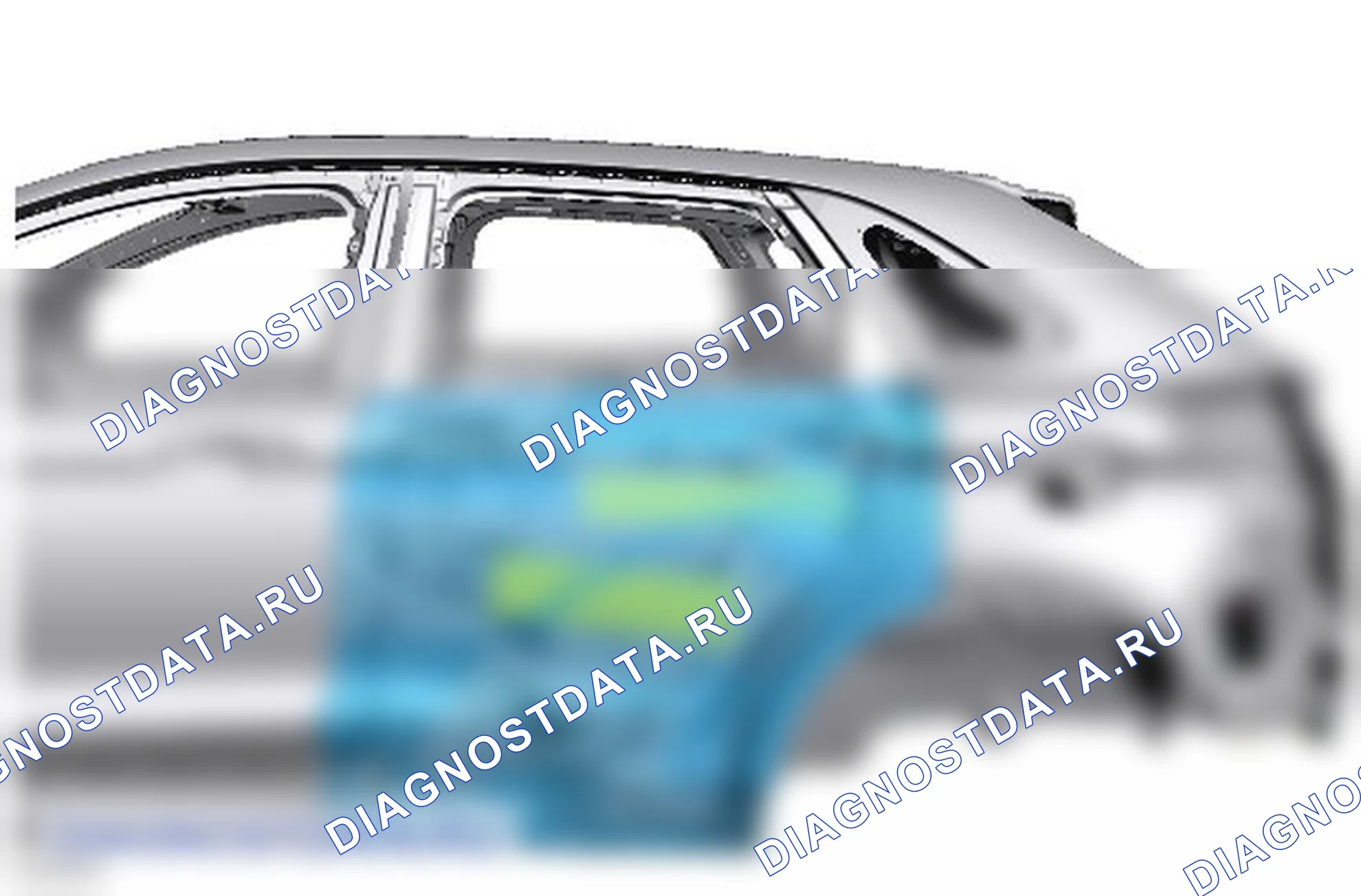 Как снять и установить панель обшивки задней двери. Ford Edge II