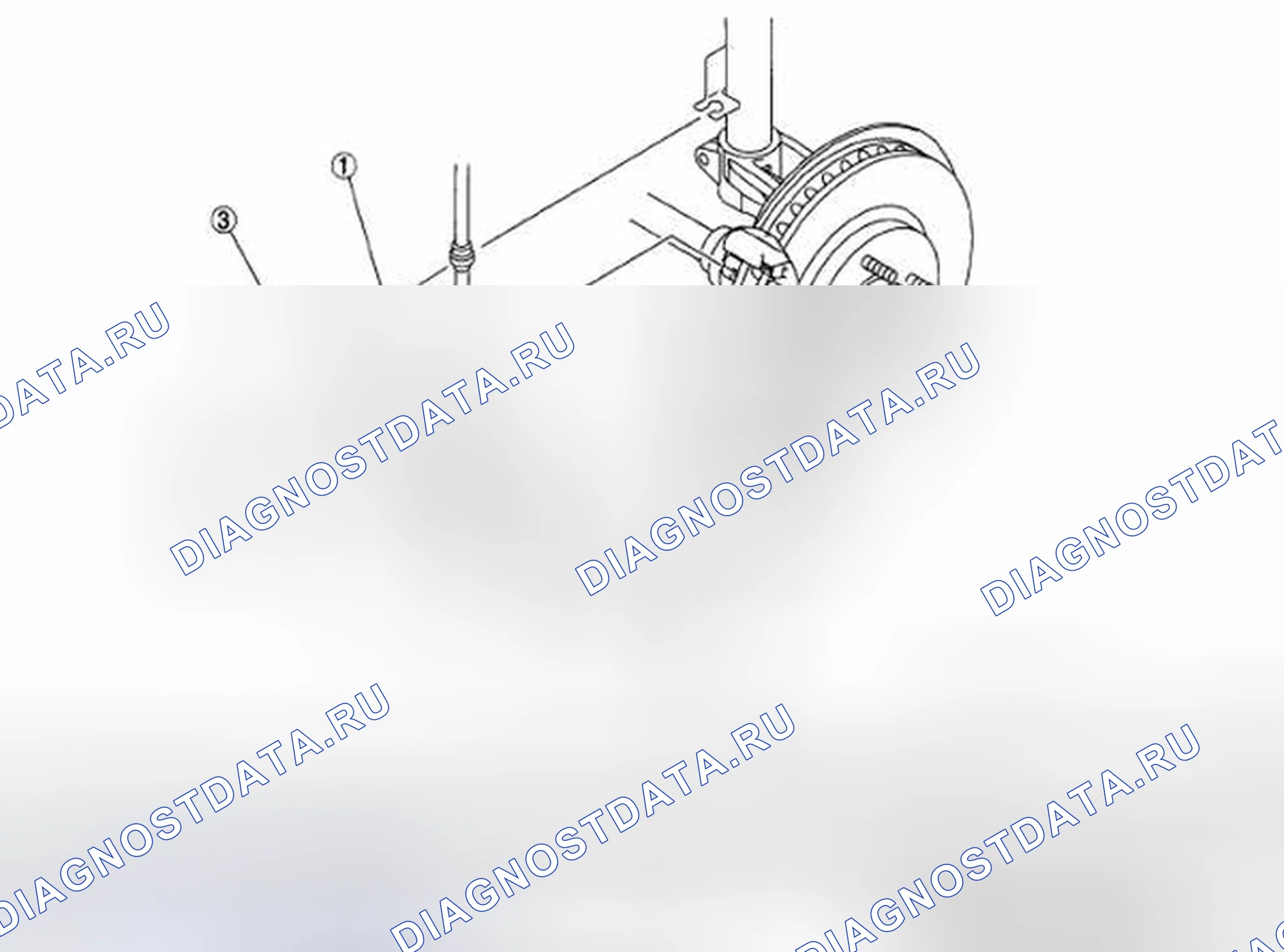 Рис. 16: ЗАМЕНА ДИСКОВОЙ КОЛОДКИ (ПЕРЕДНЯЯ). Mazda 5 I рестайлинг