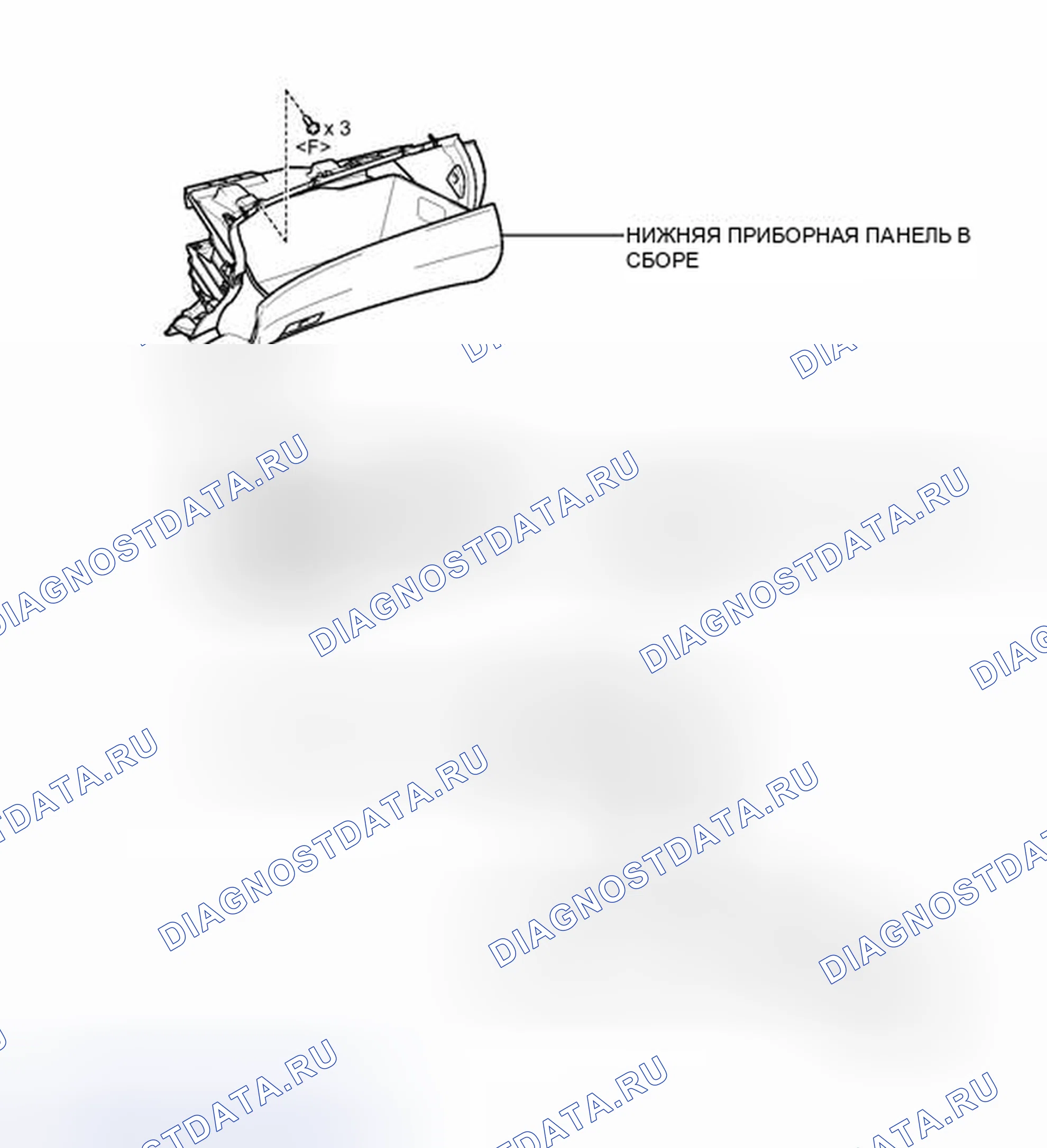 Рис. 571: ИЛЛЮСТРАЦИЯ. Toyota Highlander II рестайлинг