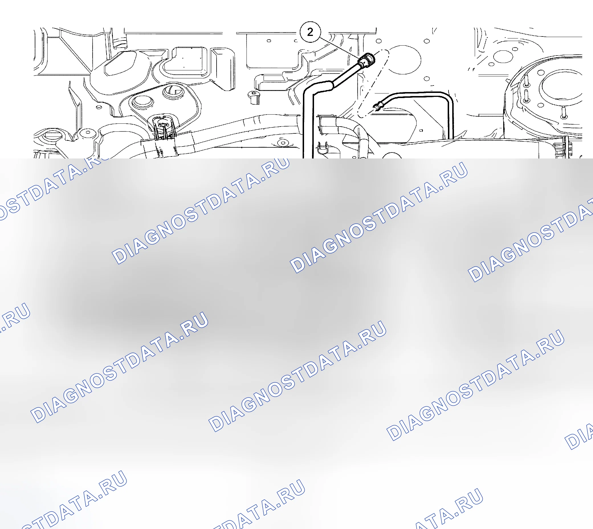 Рис. 45: Топливопроводы. Ford Escape I рестайлинг