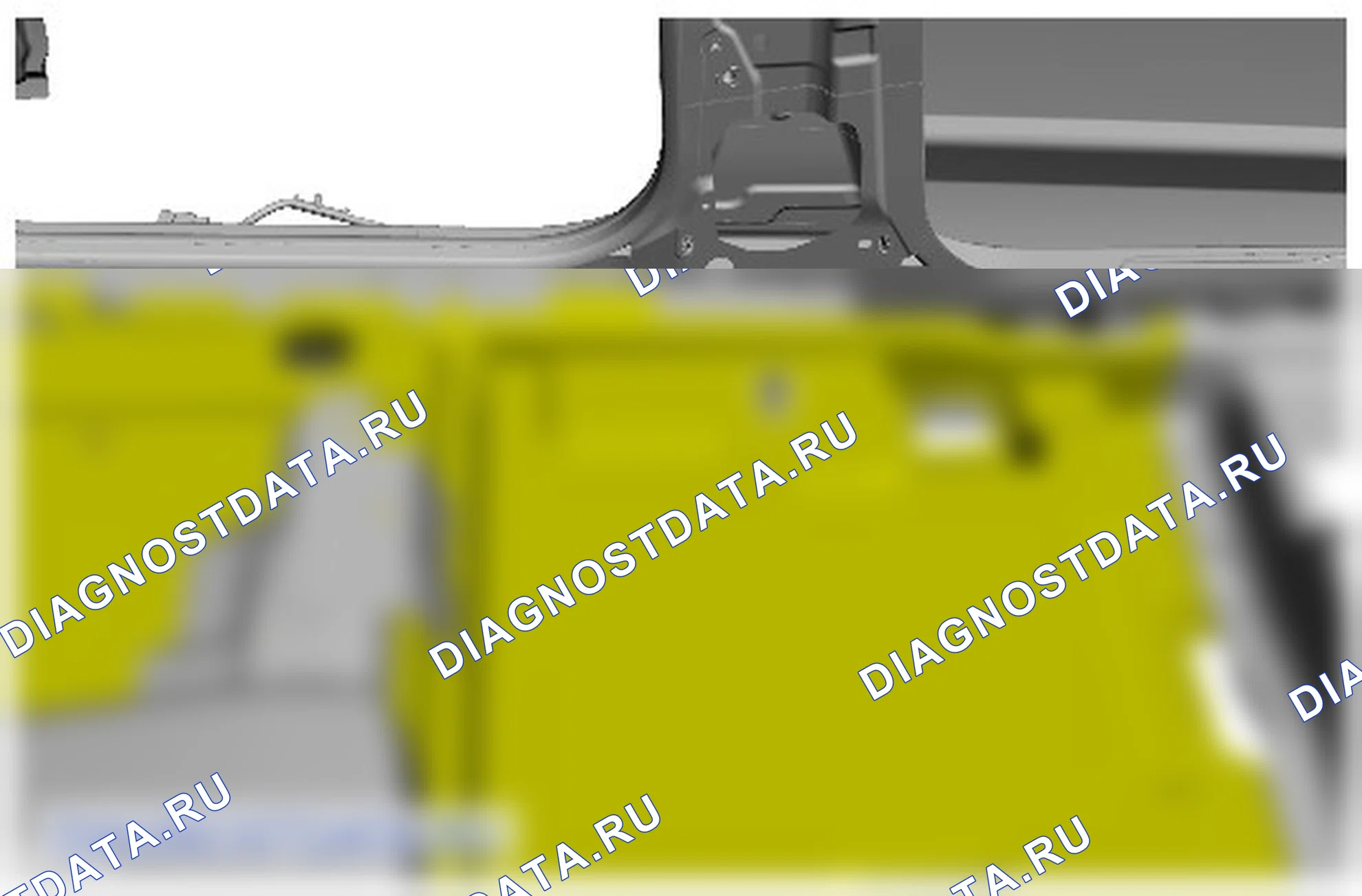 Как снять и установить кассету для жгута проводов сдвижной двери. Ford Grand C-MAX II