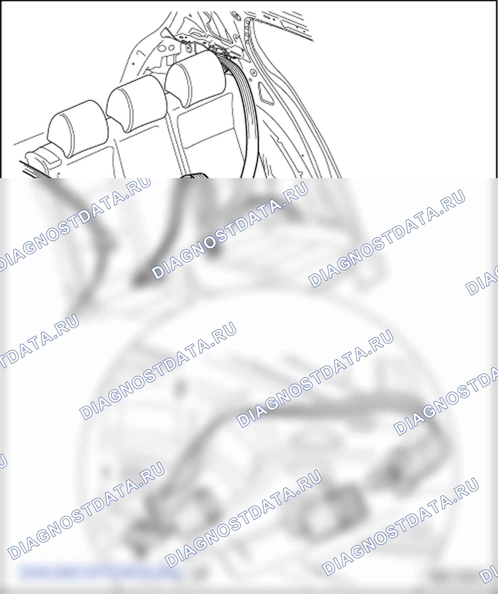 Ремни безопасности. Volkswagen Golf Mk5