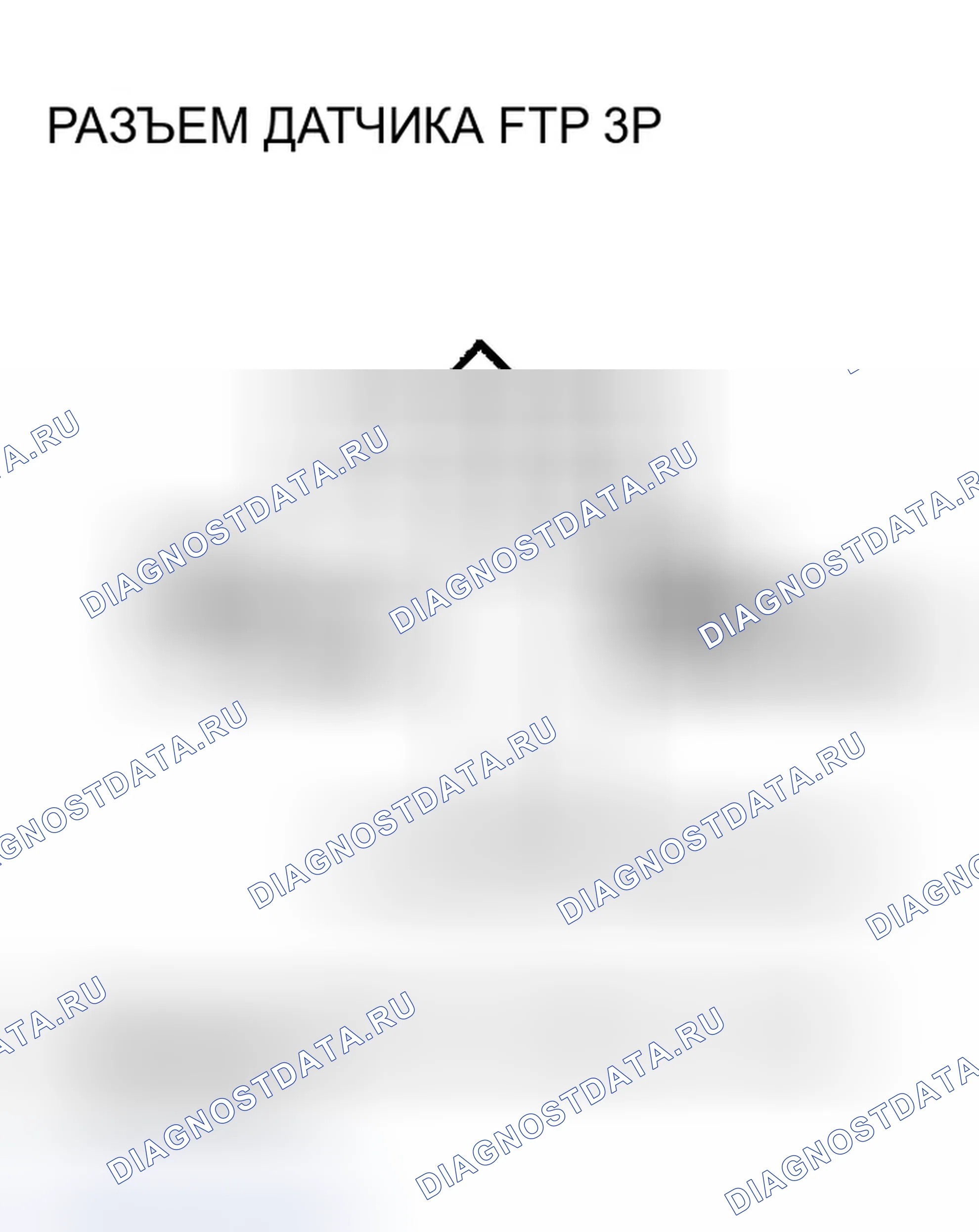 Рис. 34: P0453 расшифровка кода ошибки: высокое напряжение цепи датчика FTP. Honda Ridgeline I