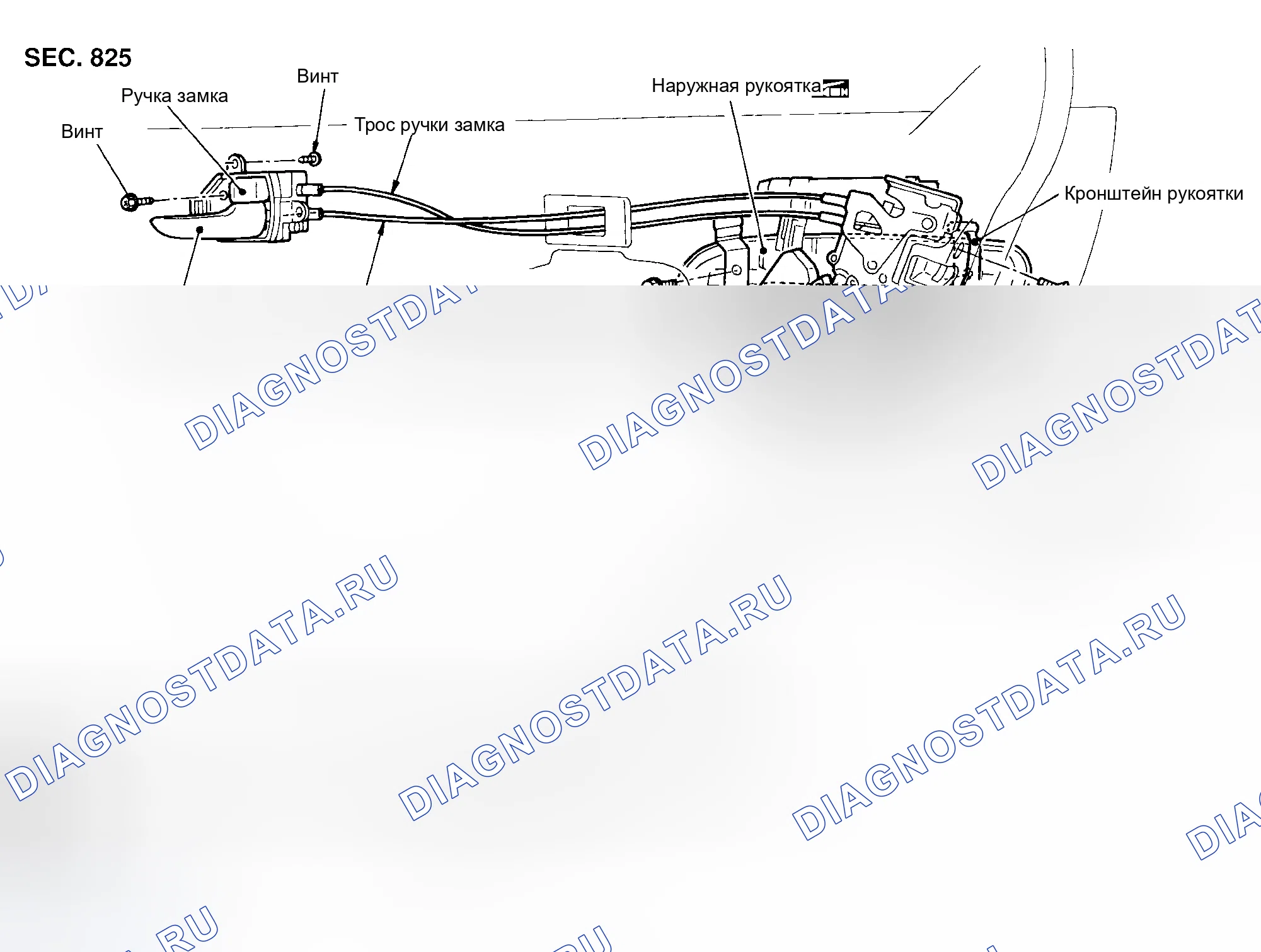 Рис. 201: Компоненты. Nissan Altima L31 рестайлинг