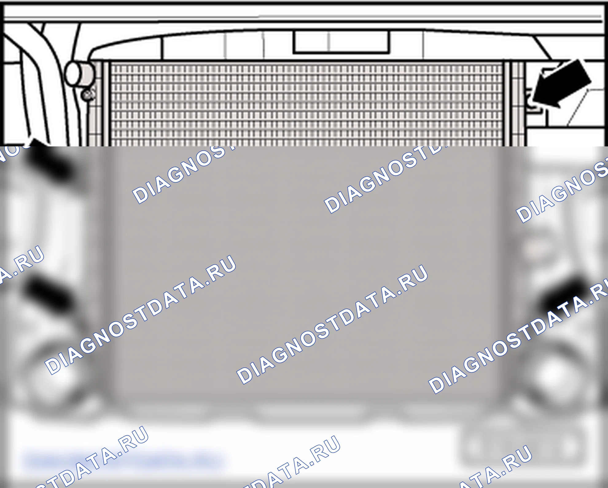 Как снять и установить детали системы охлаждения (1,9/77 кВт TDI PD). Skoda Octavia Ii