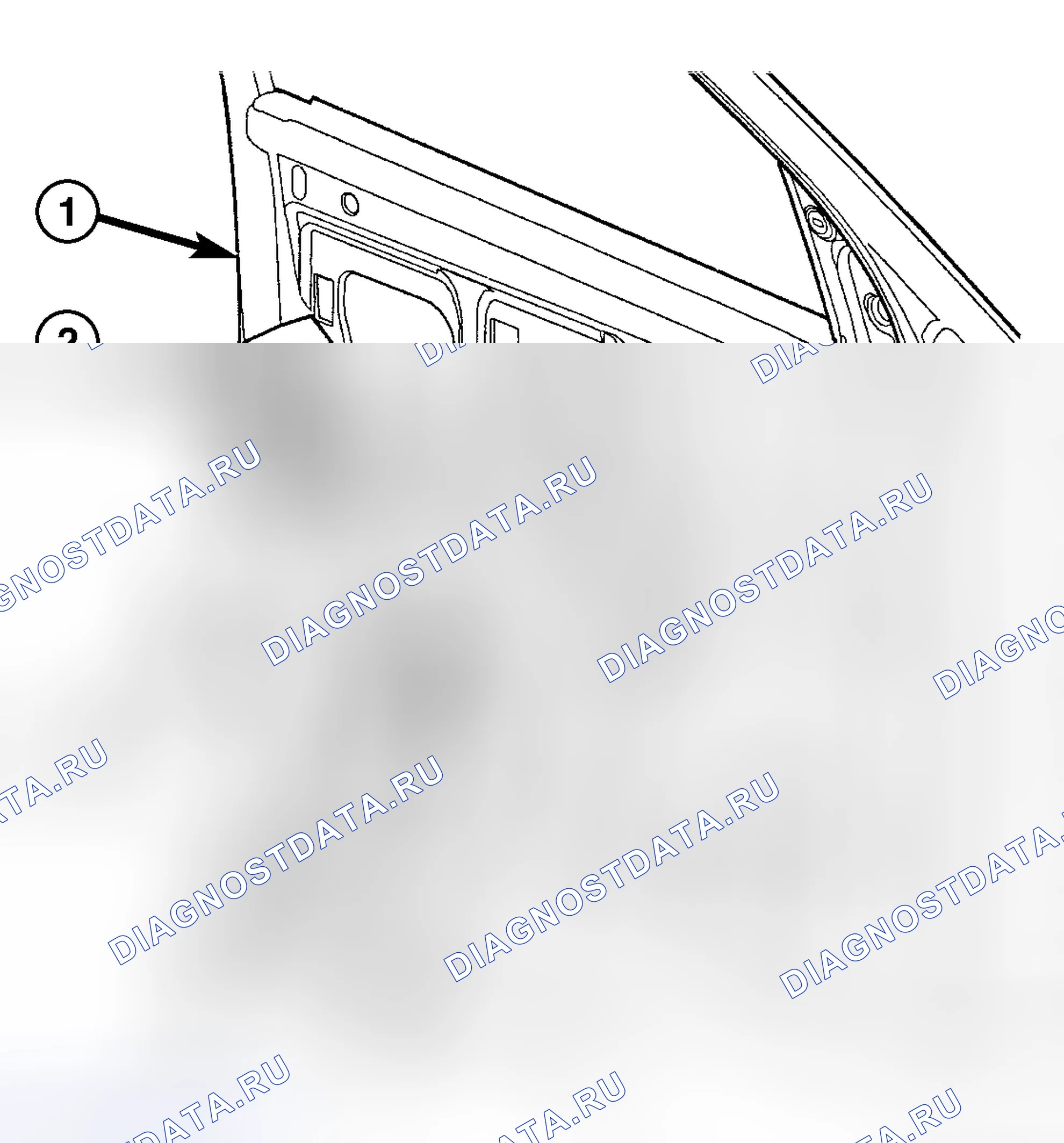 Рис. 273: ПРИВОД ВНУТРЕННЕЙ РУКОЯТКИ. Dodge Cab & Chassis R3500 HD transition