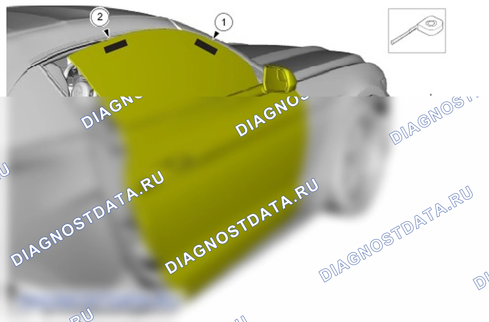 Регулировка стекла дверного окна. Ford Mustang VI
