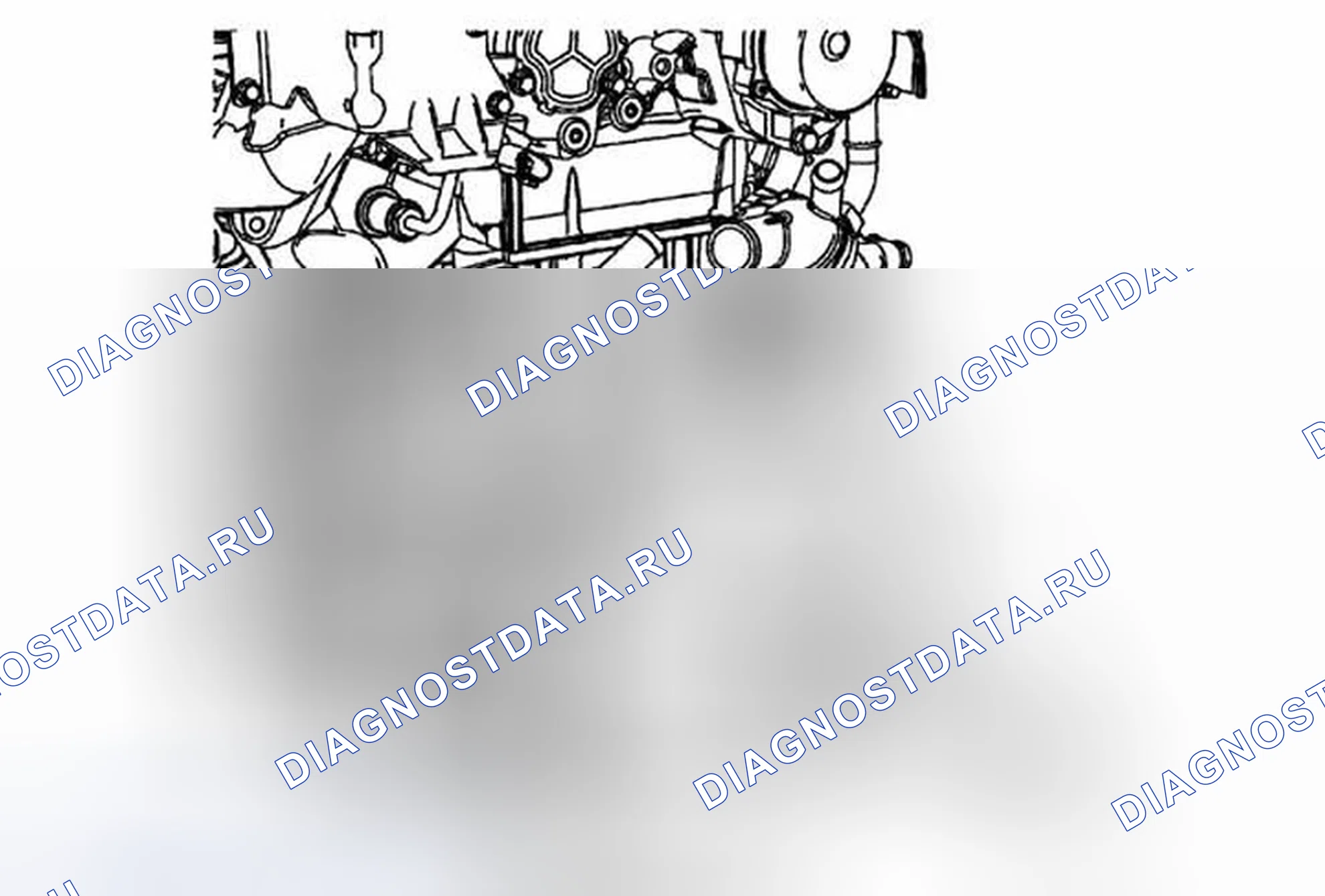 Рис. 93: Замена маховика двигателя. Buick Regal V