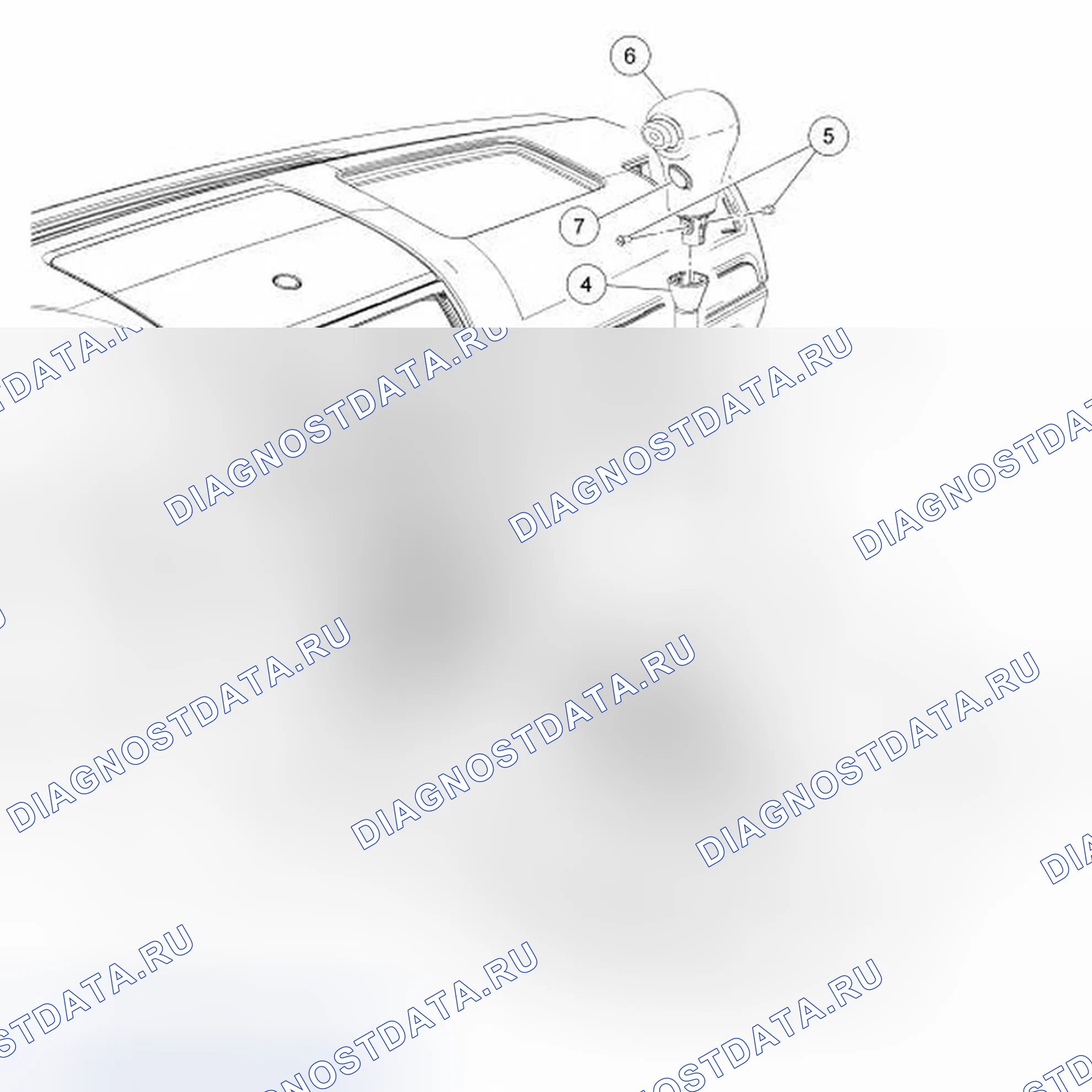 Рис. 494: Внешнее управление. Ford Fusion I рестайлинг
