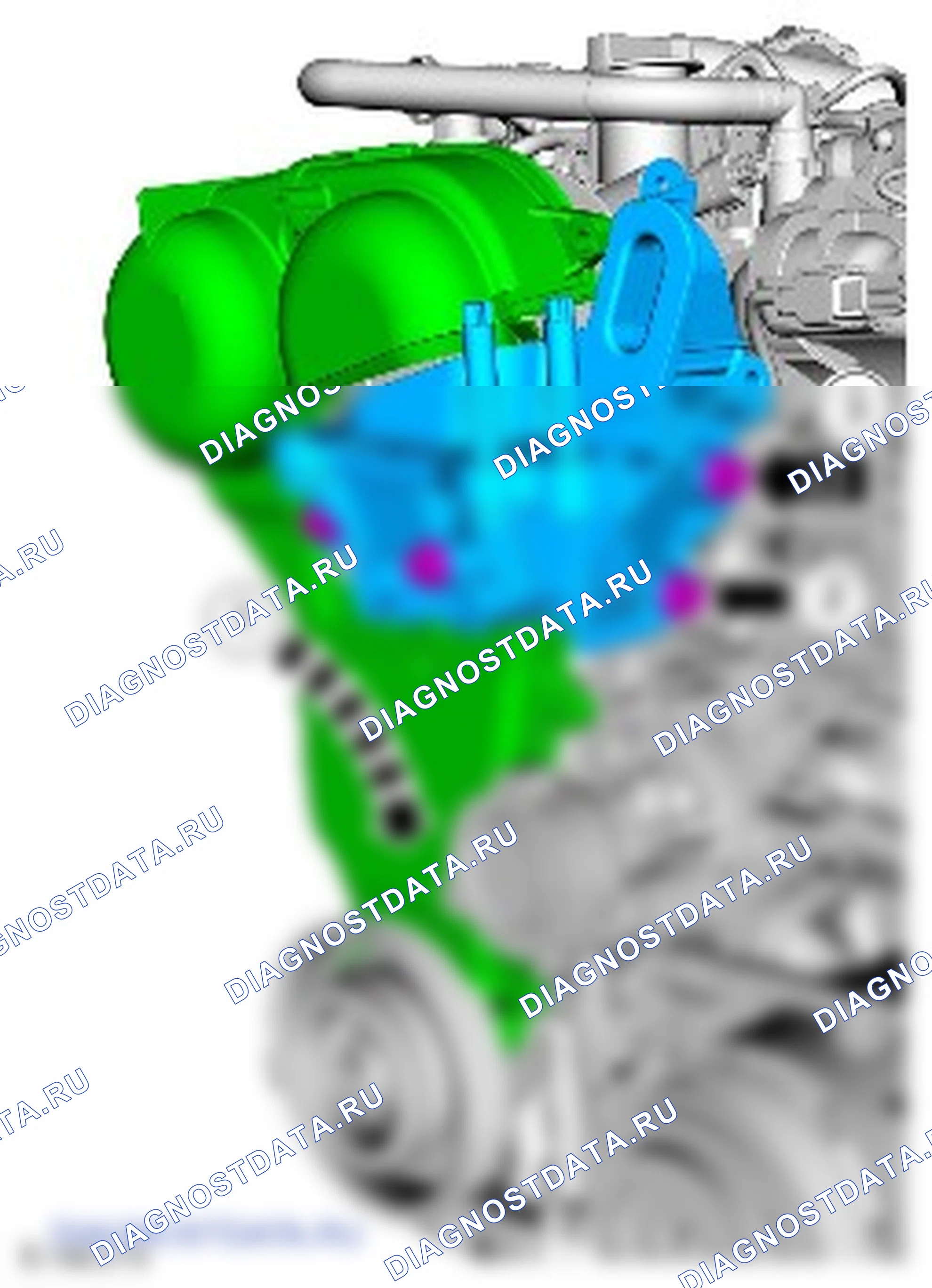Сборка двигателя. Ford Galaxy III