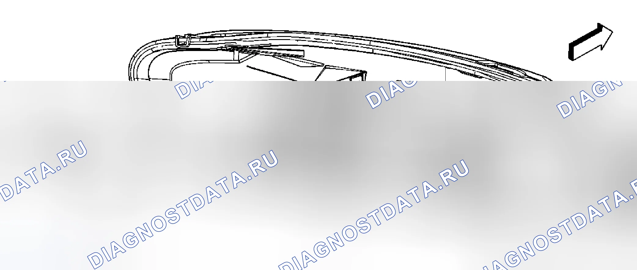 Рис. 16: Замена лампы фары. Chevrolet Uplander I final